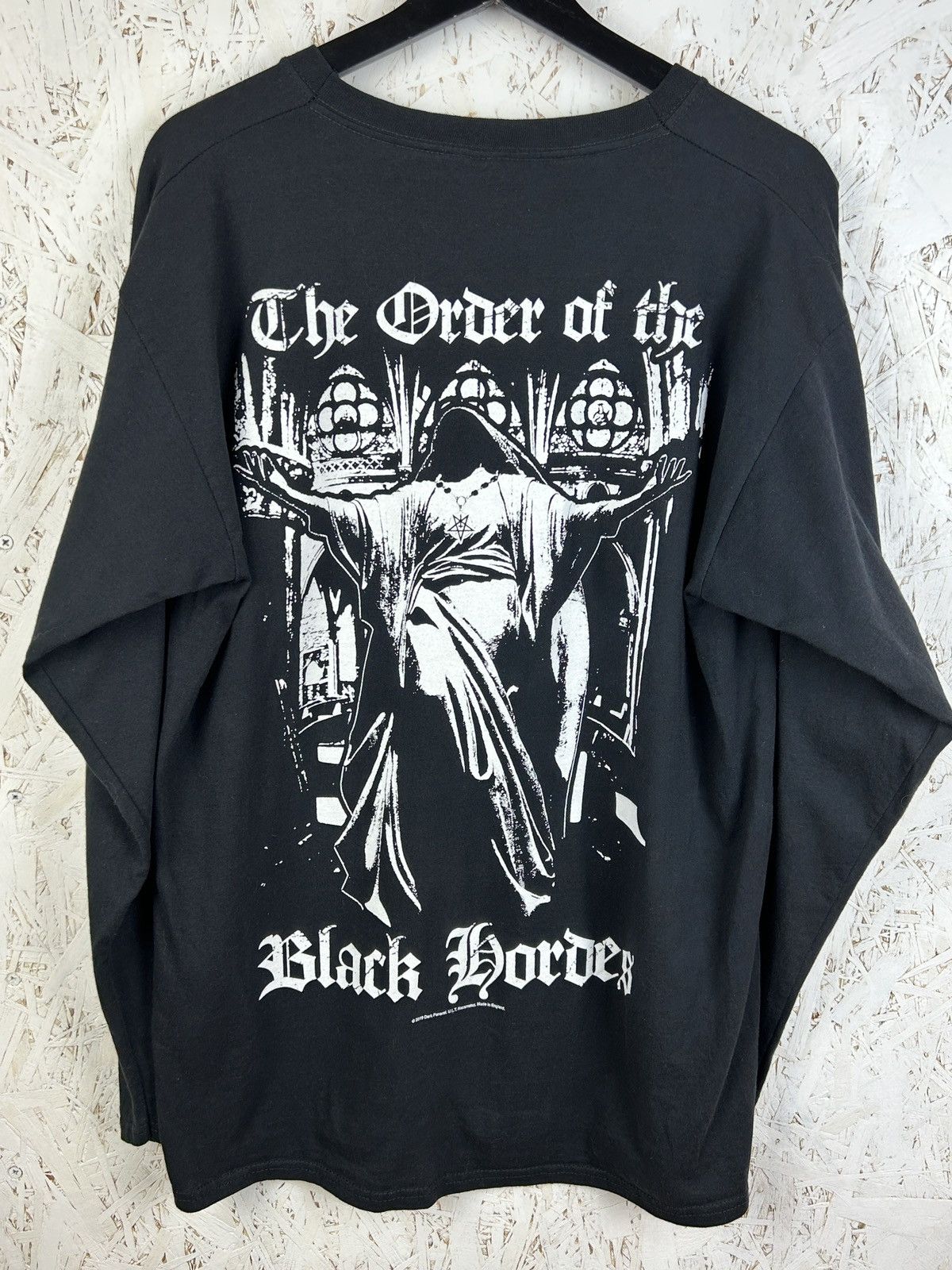 Band Tees Dark Funeral Order Of The Black Horde Razamataz Long Sleeve Size US L / EU 52-54 / 3 - 5 Thumbnail