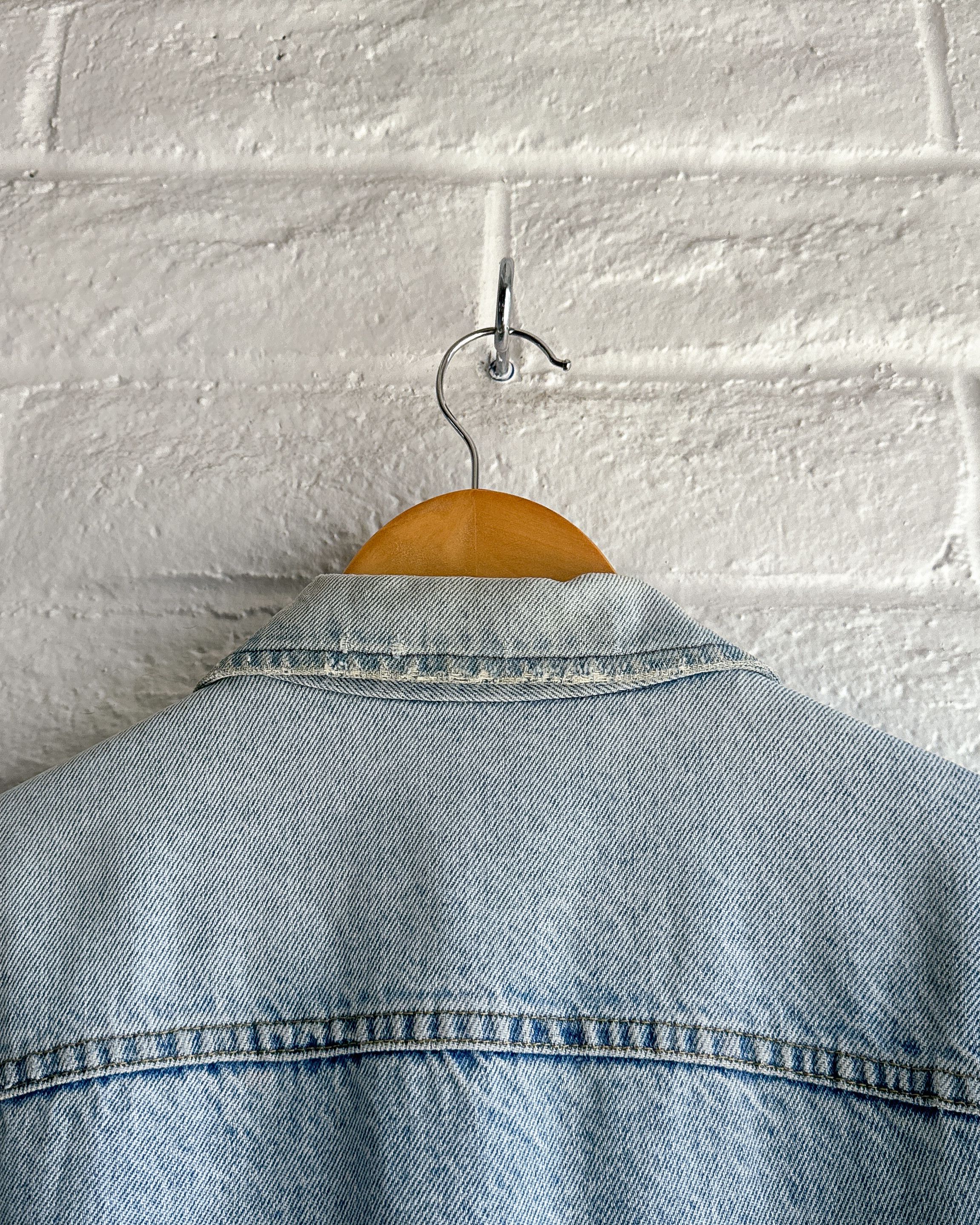 Vintage Vintage 80s Lee Denim Trucker Jacket Men's XL Blanket Lined Size US XL / EU 56 / 4 - 9 Thumbnail