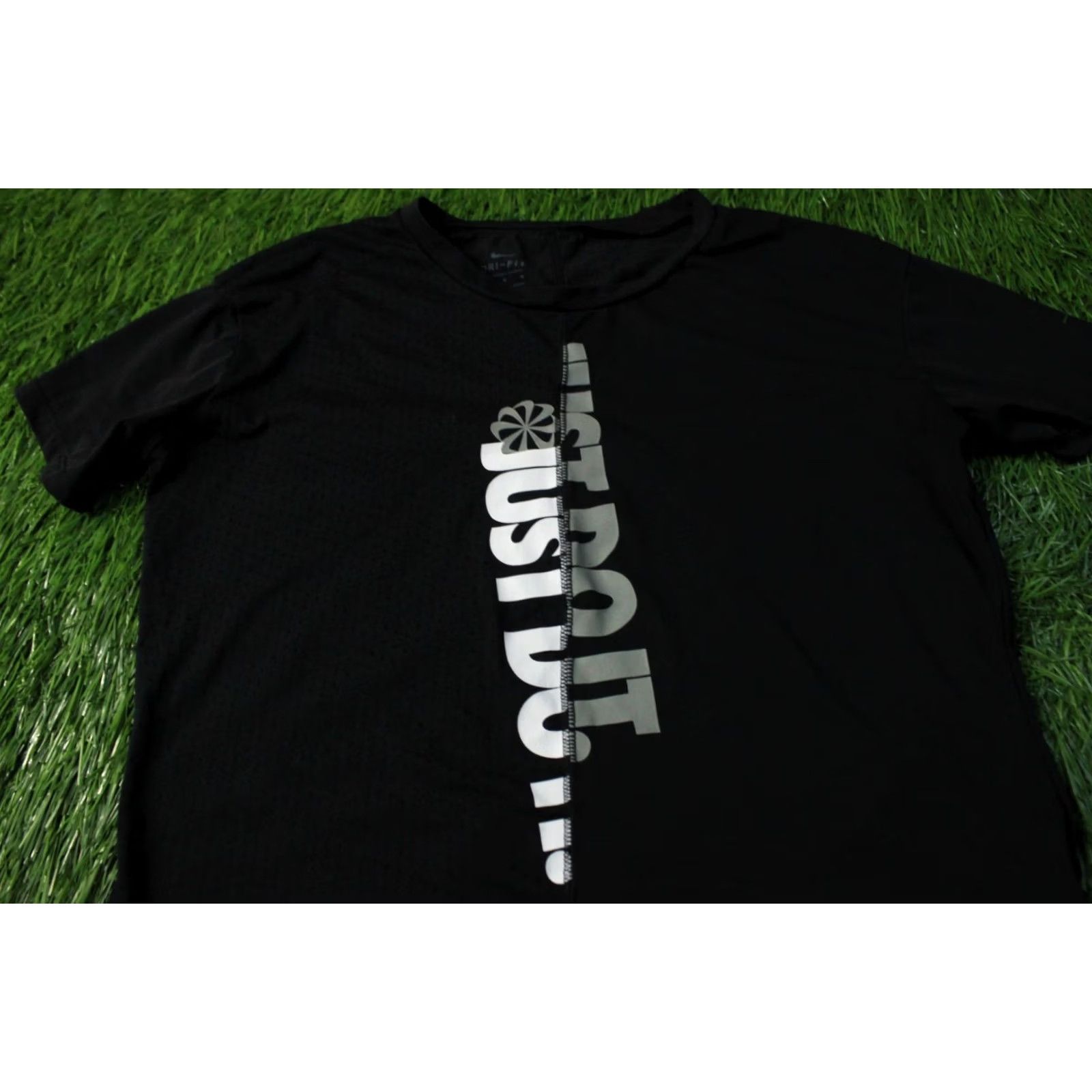 Nike Nike JUST DO IT RUNNING DRI-FIT 2020 WOMEN RUN SHIRT JERSEY TEE SIZE M Black Size M / US 6-8 / IT 42-44 - 2 Thumbnail