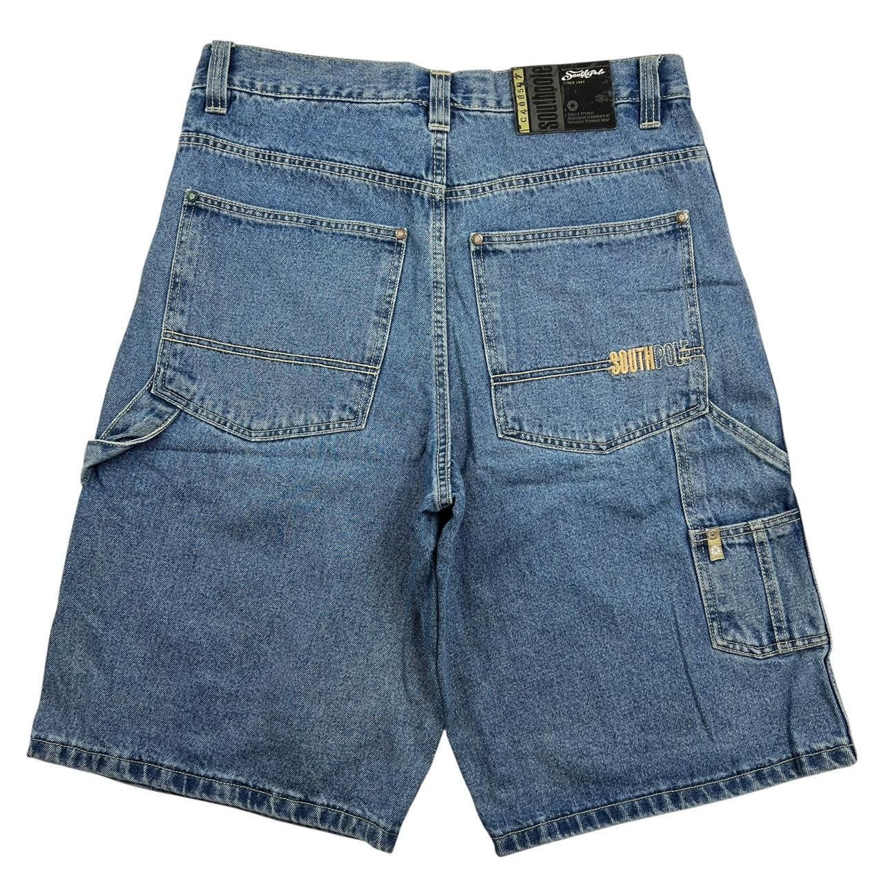 Southpole Vintage Southpole Baggy Carpenter Shorts / Jorts - Waist 34 Size US 34 / EU 50 - 1 Thumbnail