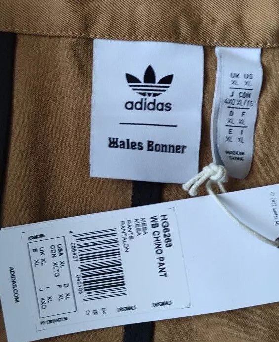 Adidas × Wales Bonner Wales Bonner Adidas Chino Pants Mesa HG6268 XL SIZE Size US 38 / EU 54 - 4 Thumbnail