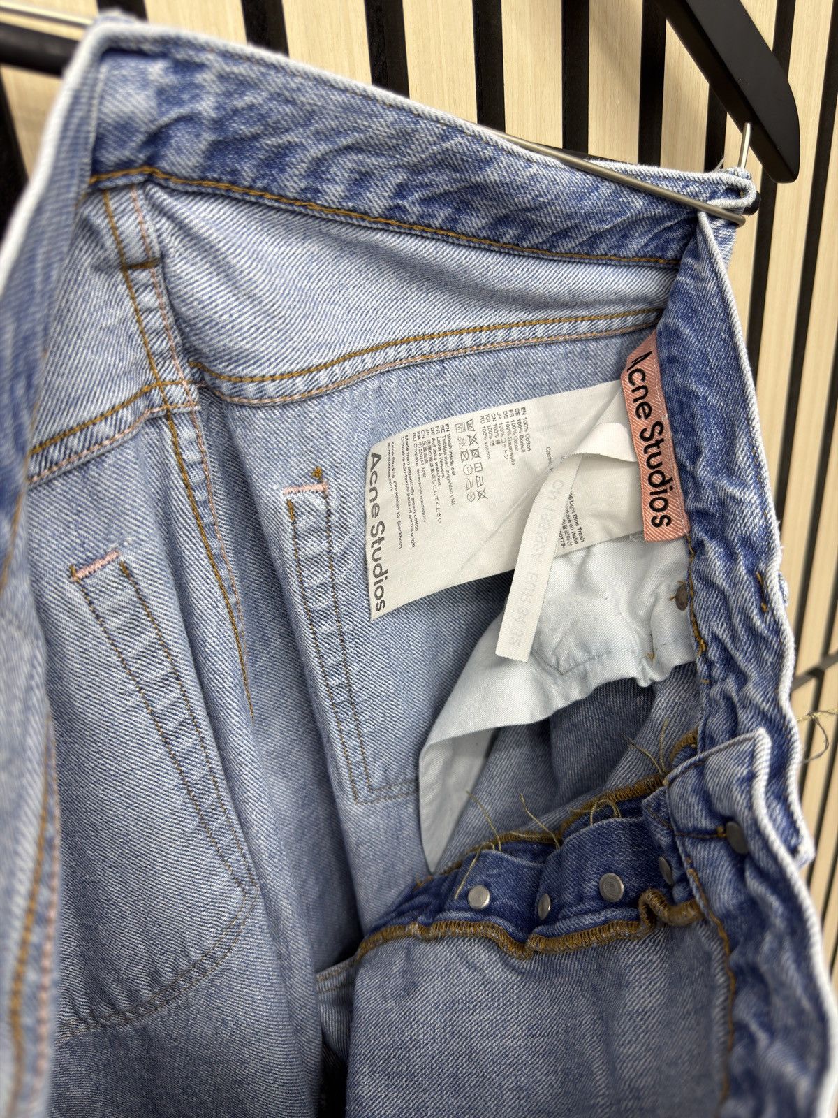 Acne Studios Acne Studios 1996 Regular Fit Denim Size US 34 / EU 50 - 8 Thumbnail