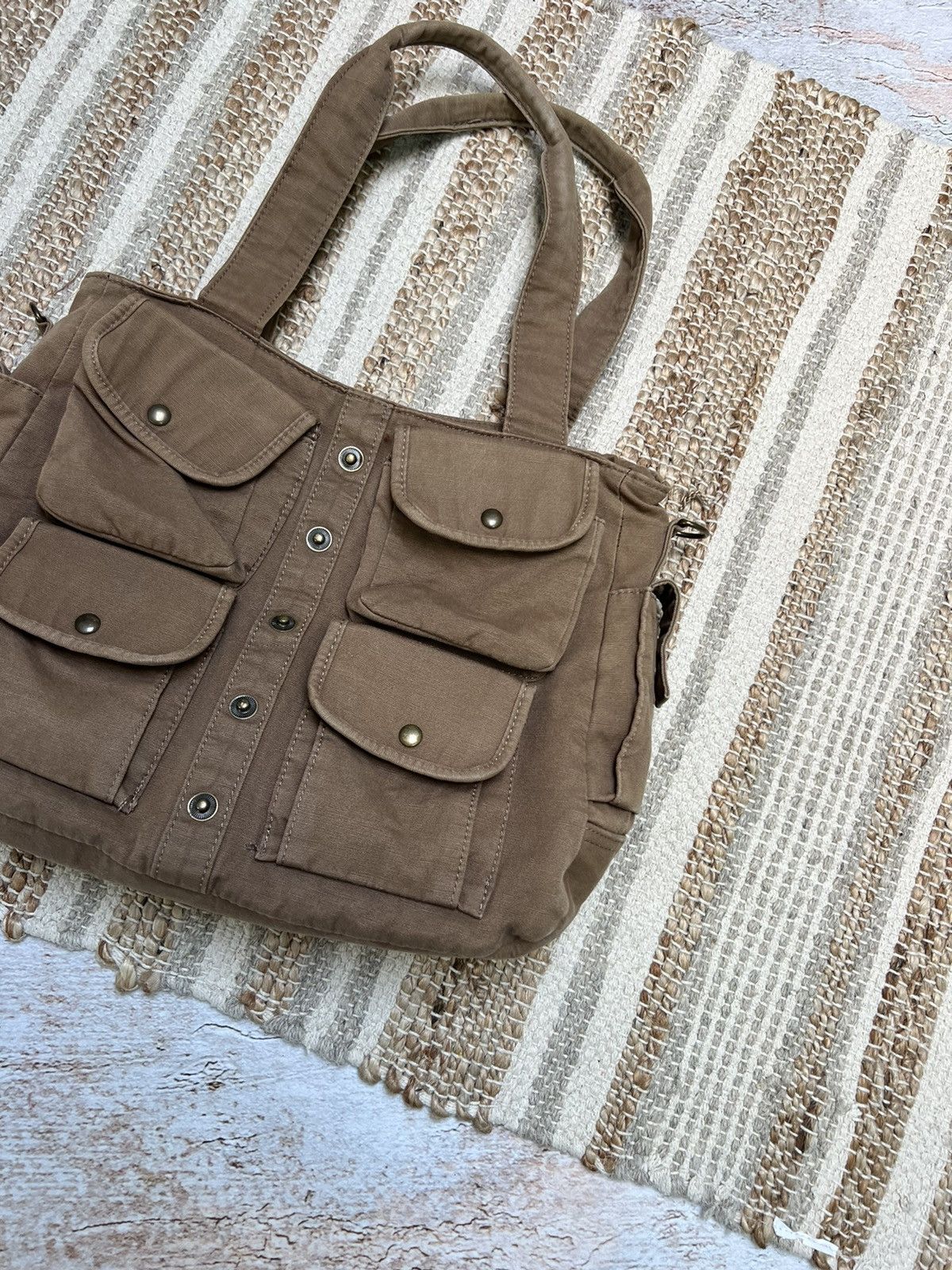Japanese Brand × Vintage Vintage multi pocket shoulder bag Size ONE SIZE - 3 Thumbnail