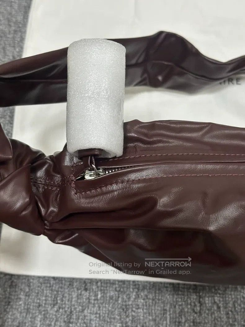 Lemaire LEMAIRE Small Paper Leather Horn Bag Size ONE SIZE - 4 Thumbnail