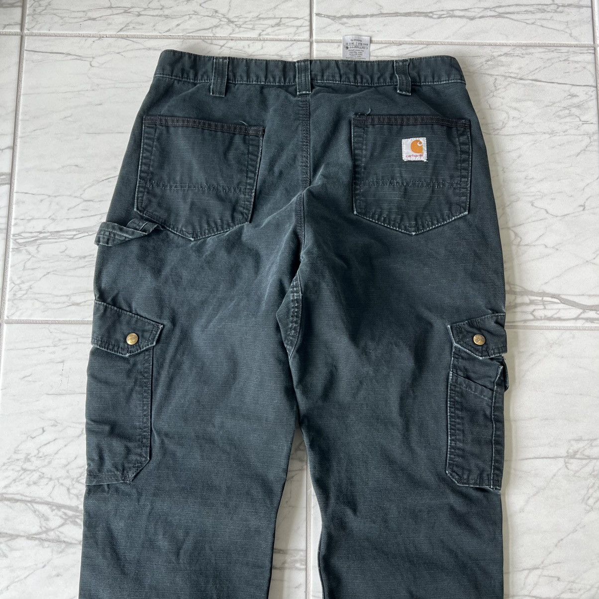 Carhartt Carhartt Ripstop Cargo Carpenter Pants Size US 33 - 5 Thumbnail