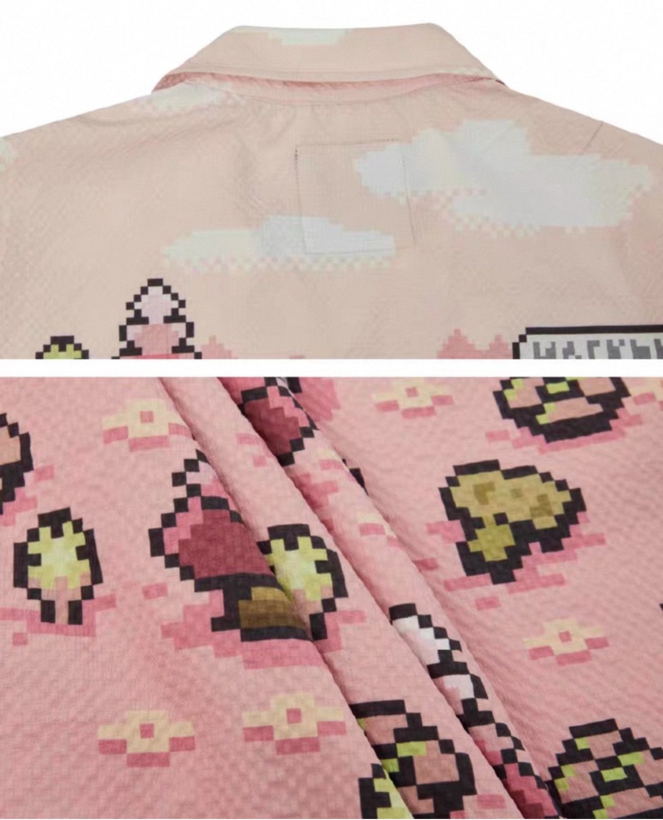 Other Nintendo-style Aesthetics Button Up Short Sleeve Shirt Size US M / EU 48-50 / 2 - 5 Thumbnail