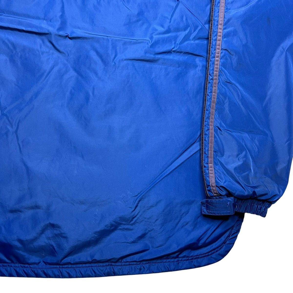 Adidas × Vintage Vintage 1990s Adidas Logo Striped Fleece Lined Anorak Jacket Size US XL / EU 56 / 4 - 21 Thumbnail