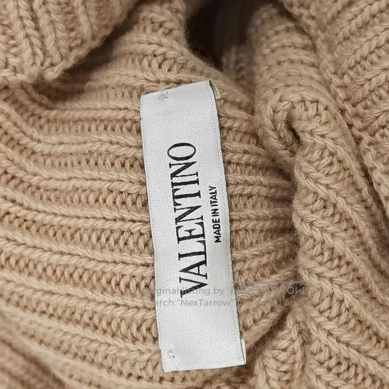 Valentino Valentino Khaki Wool Midi Dress for Women . Size S / US 4 / IT 40 - 6 Thumbnail