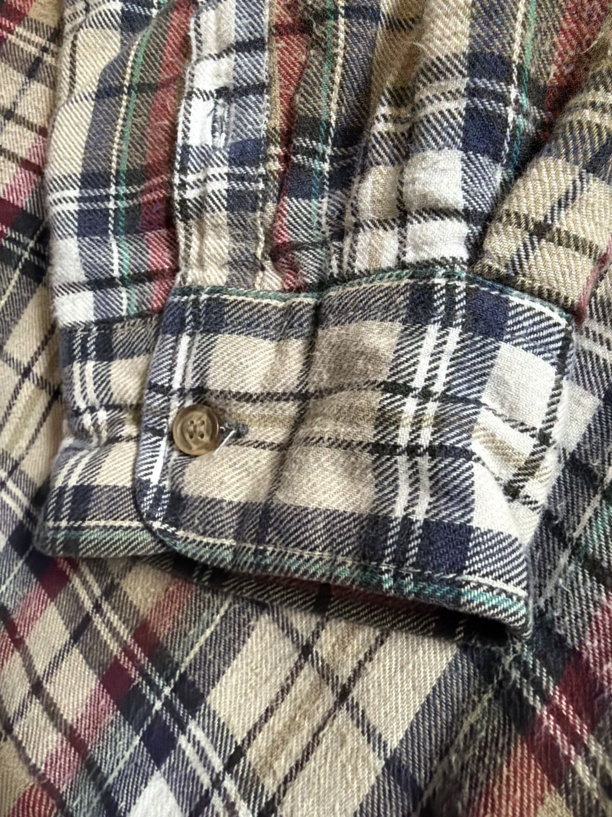Vintage Vintage Flannel Jacket Size US XL / EU 56 / 4 - 3 Thumbnail