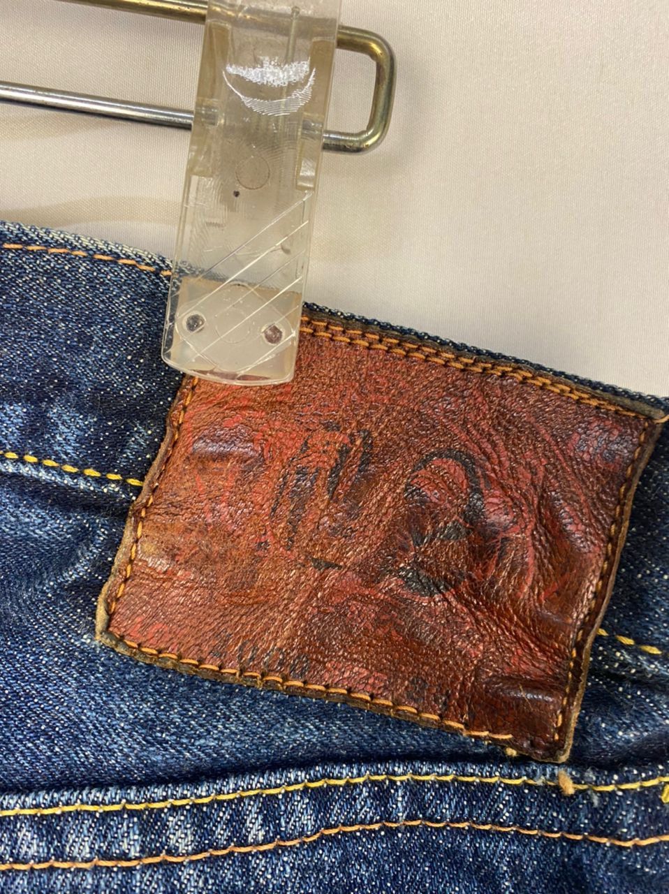 Evisu × Japanese Brand Vintage evisu selvedge distressed denim jeans by yamane Size US 34 / EU 50 - 19 Thumbnail
