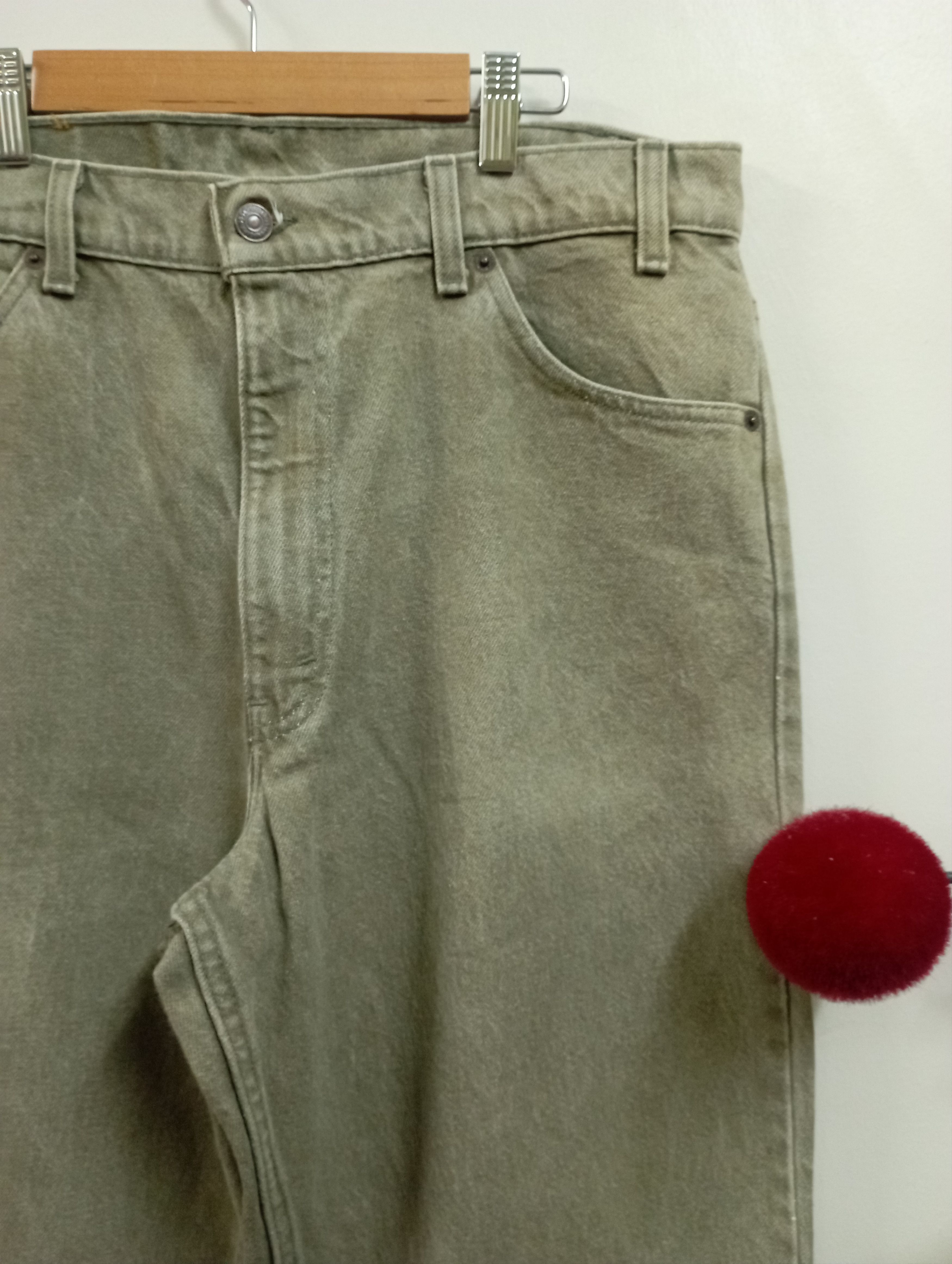 Vintage Vintage Baggy Jeans Made In USA Levi's 550 Orange Tabs Size US 35 - 3 Thumbnail