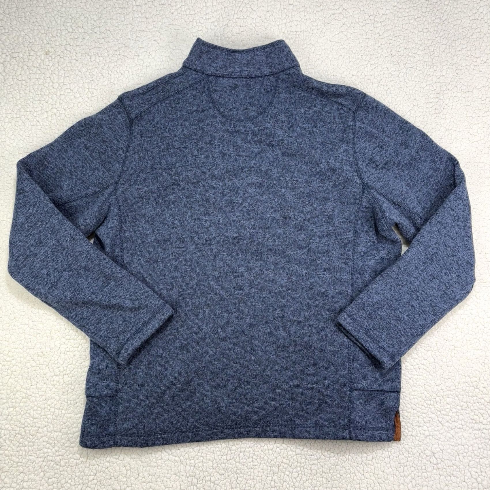 Vintage Woolrich Pullover Sweater 1/4 Snap T Soft Fleece Blue Mens XL Pocket Mock Neck Long Sleeve Regular Fit Casual Vintage: No Size US XL / EU 56 / 4 - 5 Thumbnail