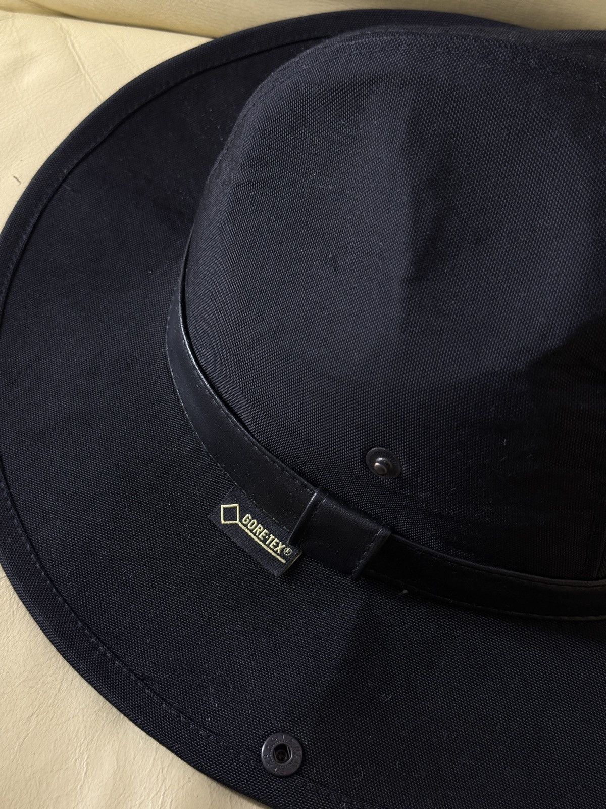 Goretex Vintage Nylon Gore Tex Wegener Panama Hat Undertaker Size ONE SIZE - 4 Thumbnail