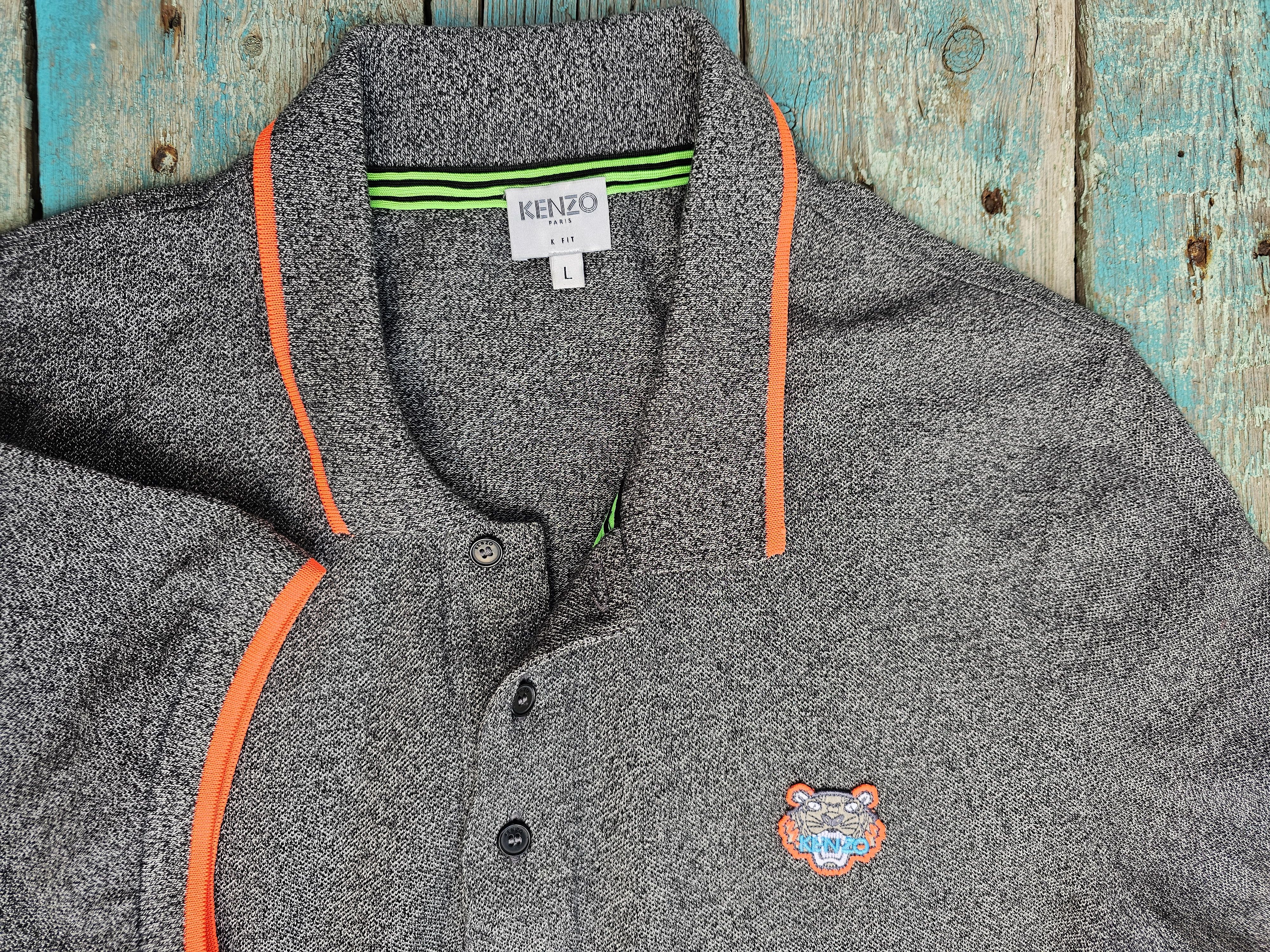Kenzo Kenzo Tiger polo Size US L / EU 52-54 / 3 - 3 Thumbnail