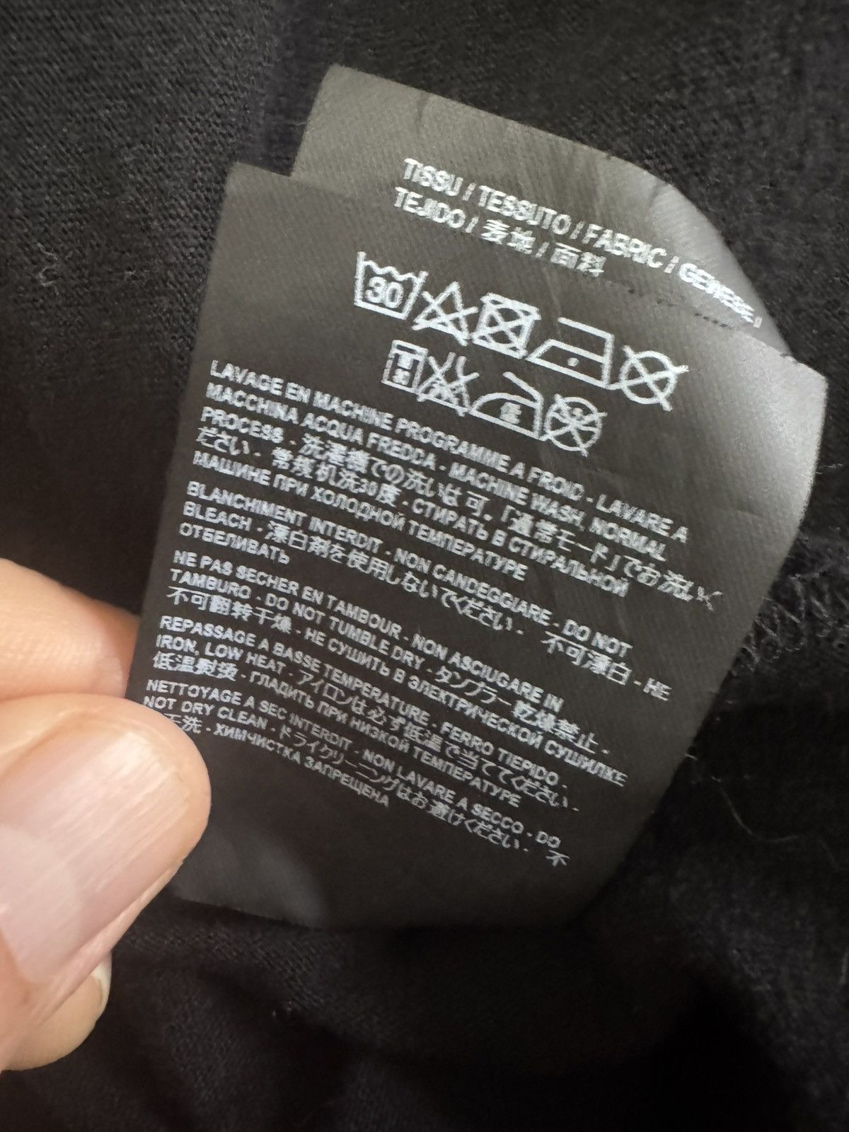 Saint Laurent Paris SAINT LAURENT tshirt study REAL TAPE MEASUREMENTS IN PHOTOS Size US XS / EU 42 / 0 - 9 Thumbnail