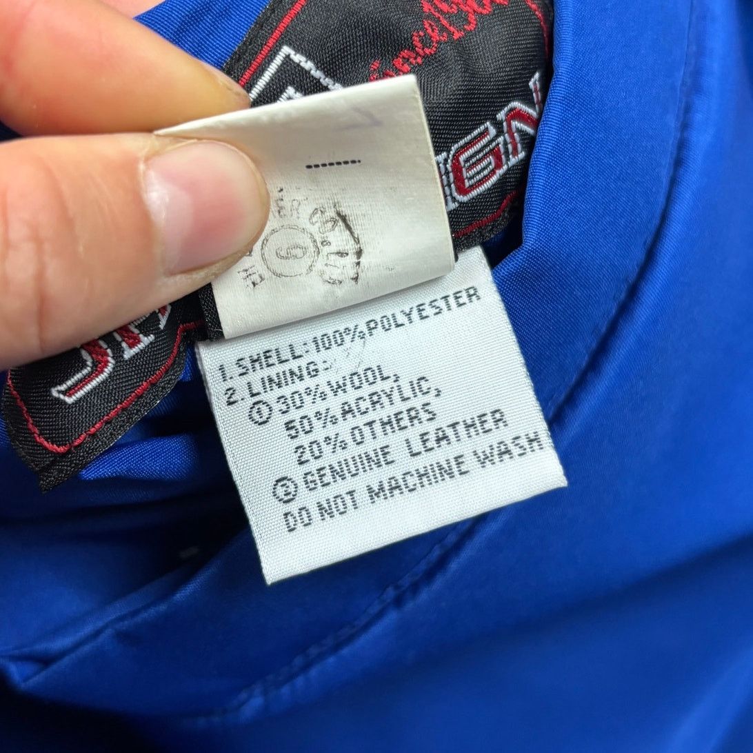 Jeff Hamilton × Vintage Vintage Jeff Hamilton MLB Patch Wool Reversible Jacket 3XL Size US XXL / EU 58 / 5 - 10 Thumbnail