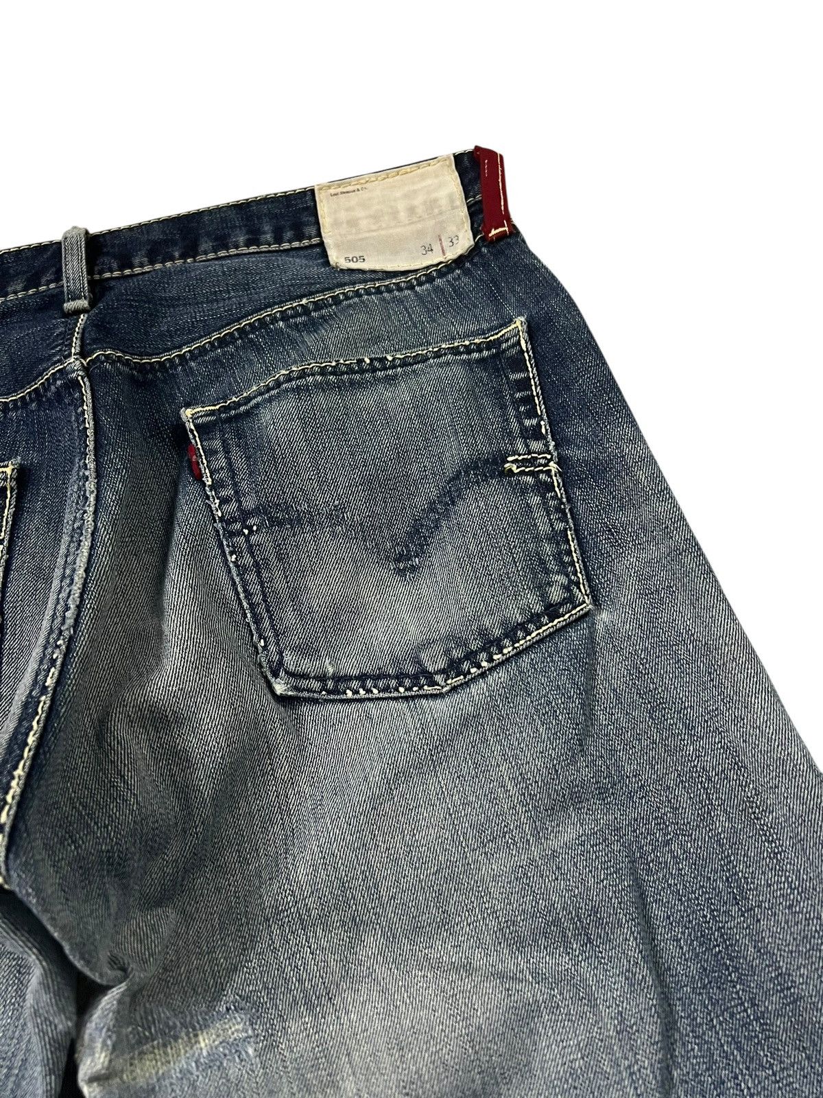 Levi's VINTAGE LEVIS 505 FADED JEAN Size US 33 - 16 Thumbnail