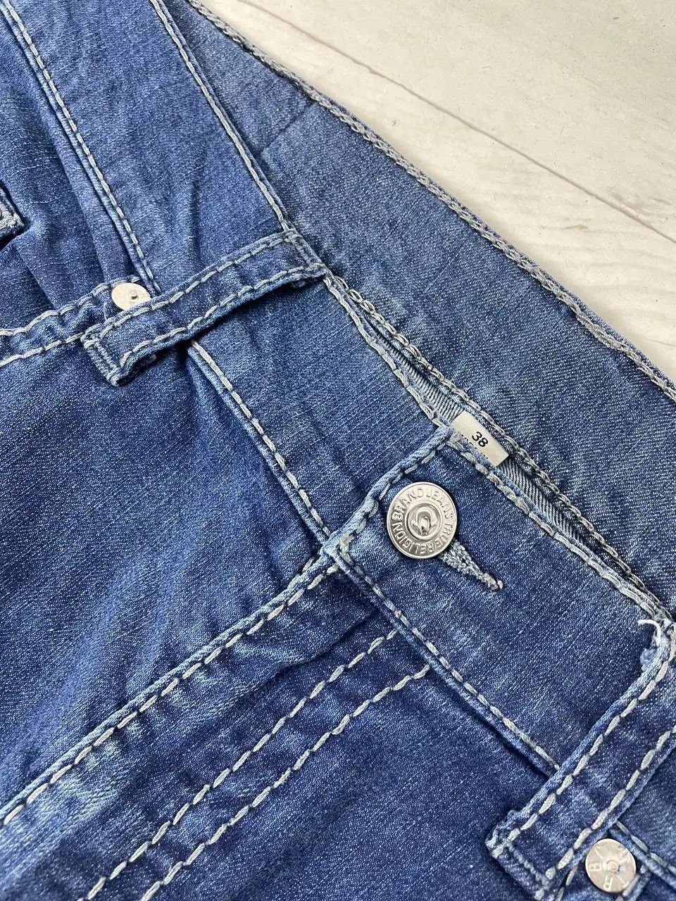 True Religion Vintage True Religion Slim Denim Jeans Y2K 90s Japan Size US 38 / EU 54 - 5 Thumbnail