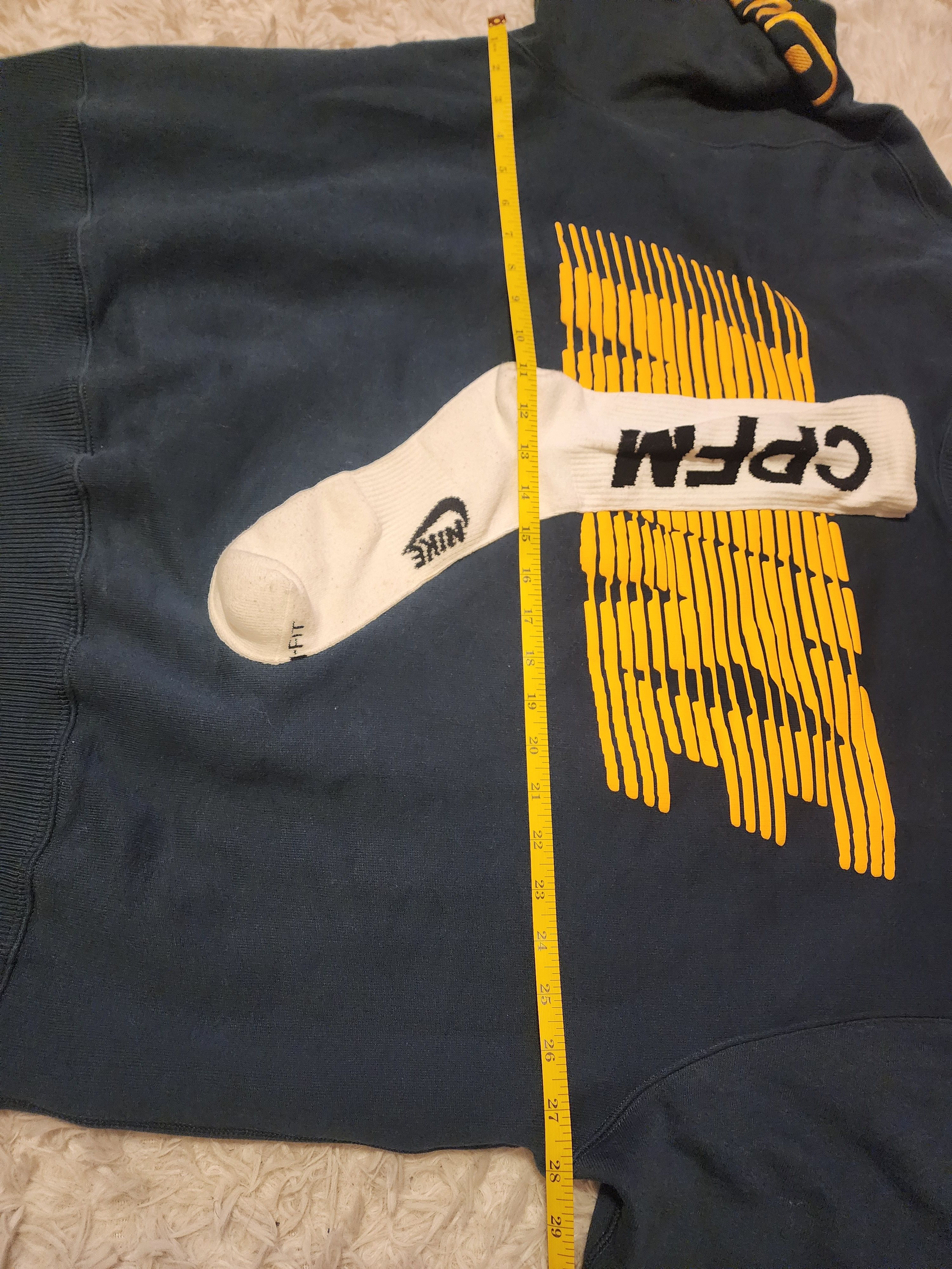 Cactus Plant Flea Market × Nike Nike X CPFM Socks Fleece Crewneck sweatshirt Size US L / EU 52-54 / 3 - 9 Thumbnail