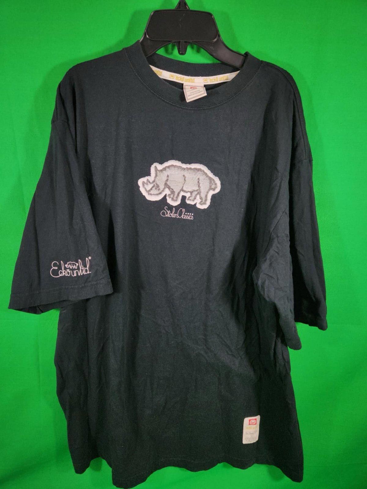 Ecko Unltd. vintage Ecko Unltd Classic T-Shirt Rhinoceros Graphic Size L Size US L / EU 52-54 / 3 - 1 Thumbnail