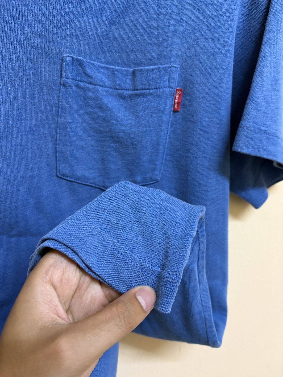 Supreme Supreme Blank Pocket Tee Size US S / EU 44-46 / 1 - 12 Thumbnail