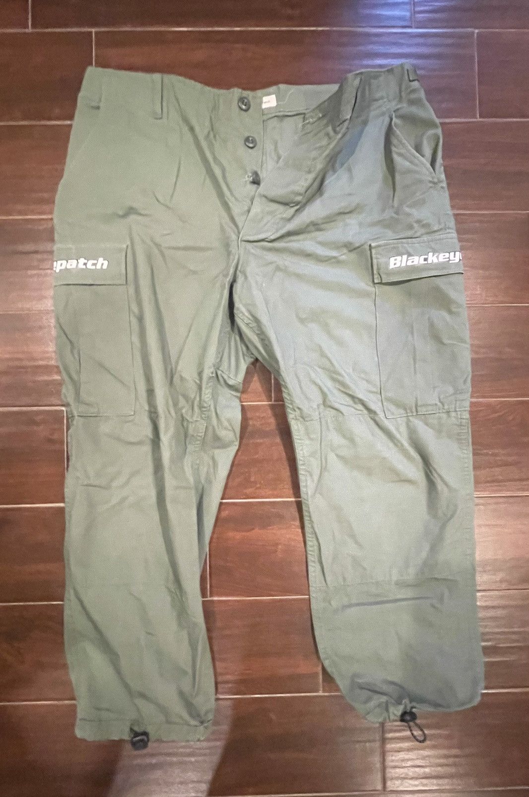 BlackEyePatch BlackEyePatch OG Label Cargo Pants Olive Ripstop XL Japanese Size US 38 / EU 54 - 1 Thumbnail