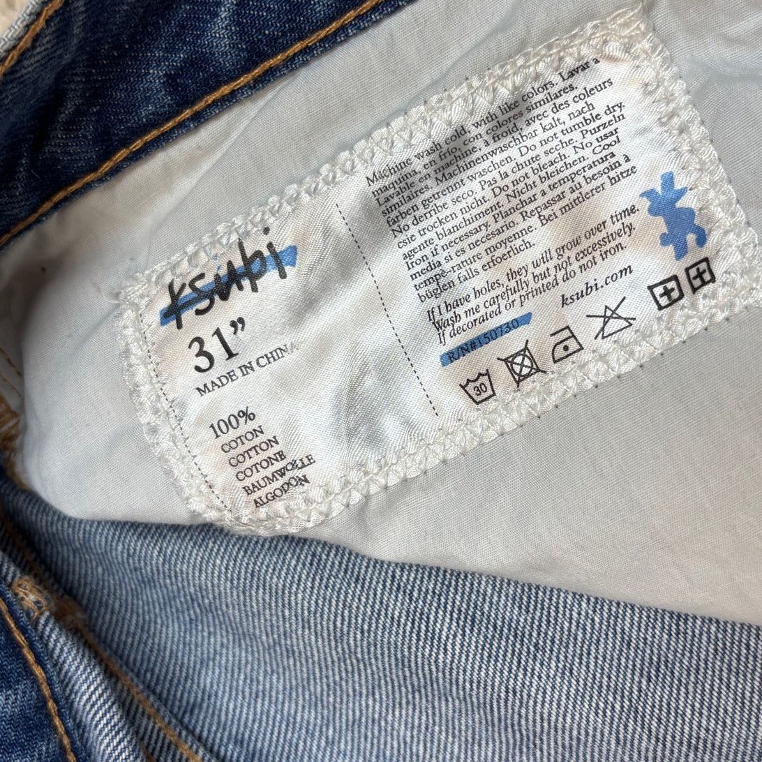 Ksubi Ksubi Distressed Anti K Tektonik Dialled Jeans Men's 31x31 Size US 31 - 4 Thumbnail