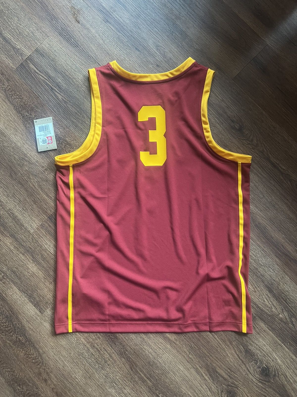 Nike Men’s Nike College (USC) Crimson and Gold Basketball Jersey Size US L / EU 52-54 / 3 - 3 Thumbnail