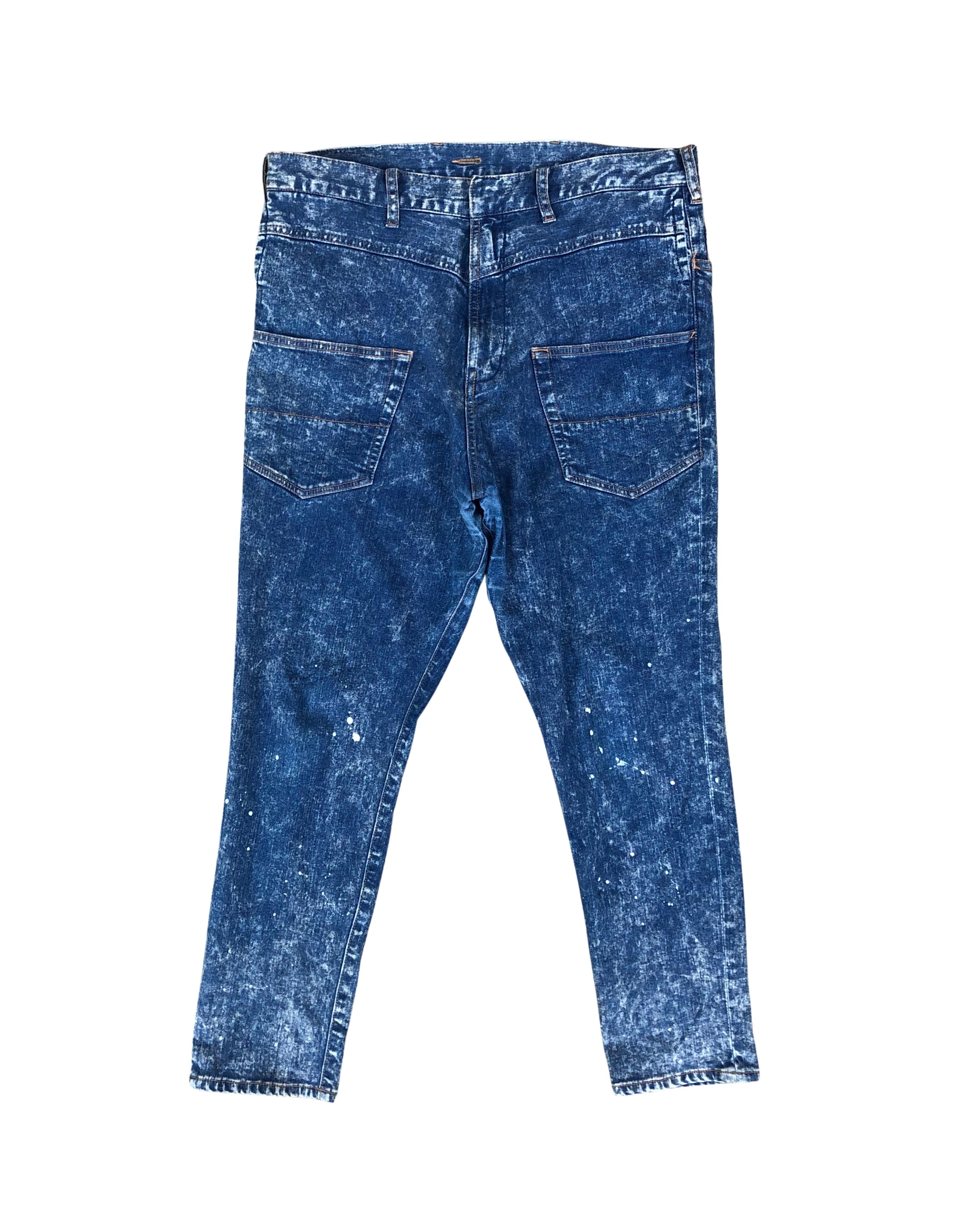 Y2K Frapbois By Issey Miyake Splash Paint Pant Unique Design