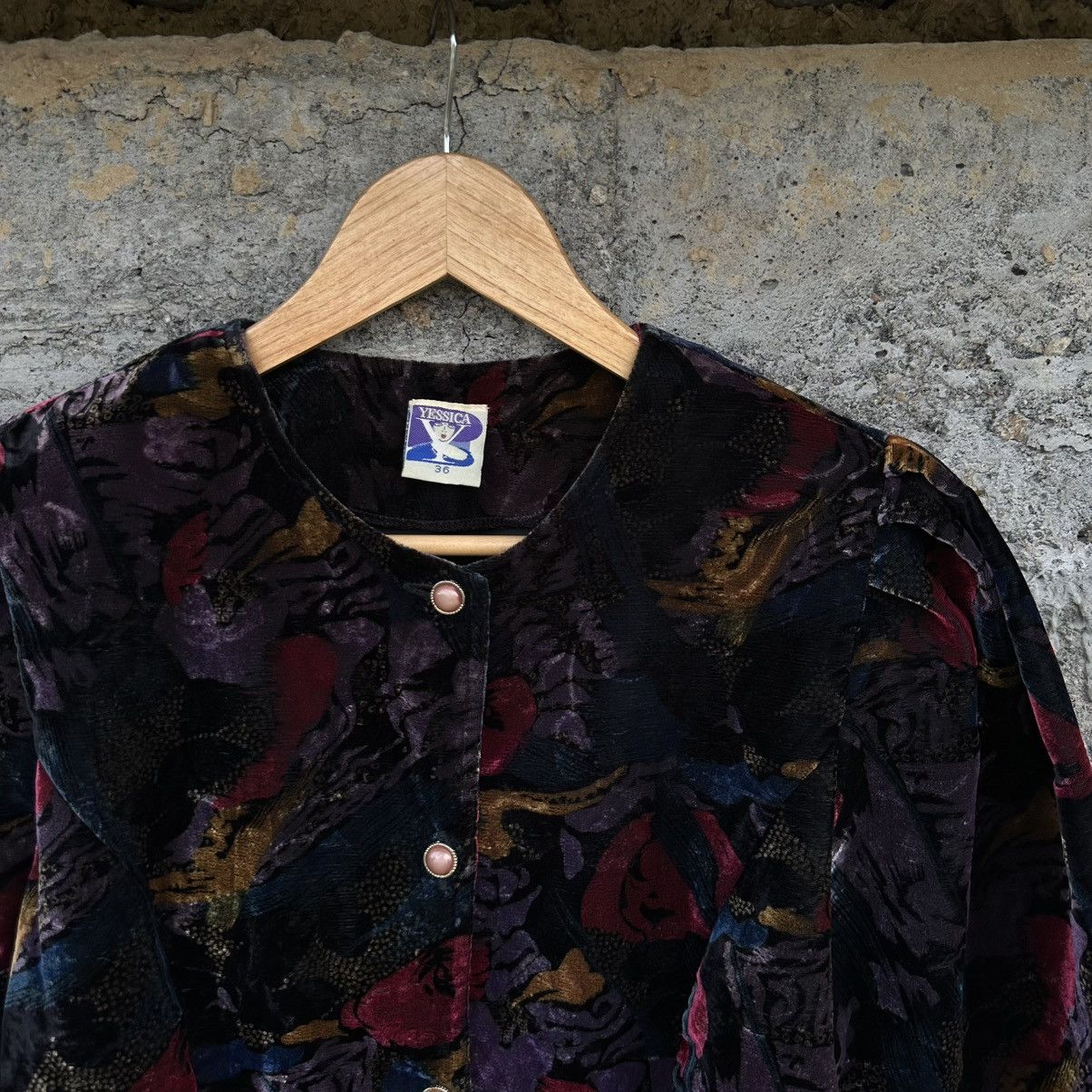 Japanese Brand Vintage Yessica Women’s Blazer Jacket Y2K 00s USA Size XS / US 0-2 / IT 36-38 - 5 Thumbnail