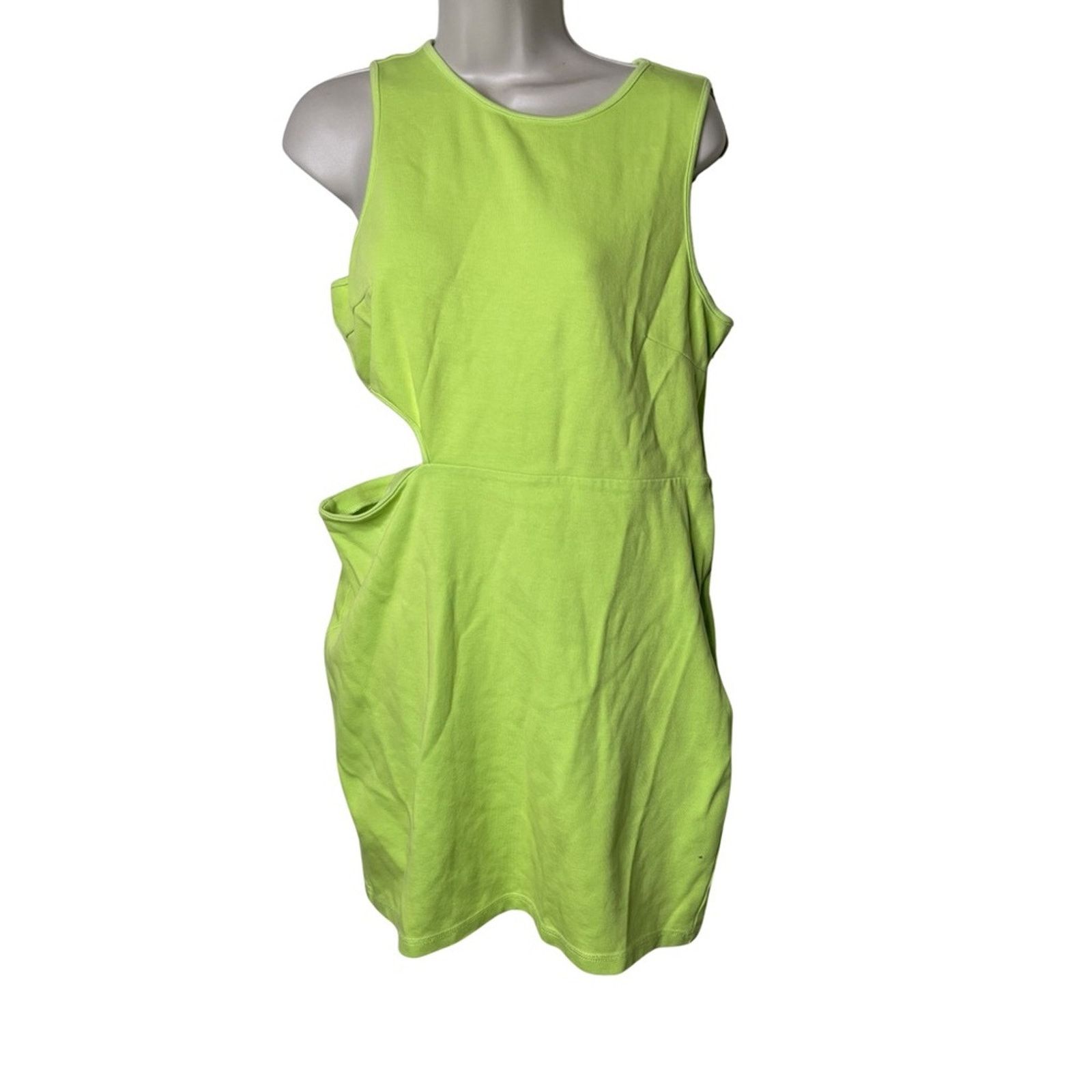 Other VICTOR GLEMAUD Cutout Sheath Crew Neck Mini Dress XL Bodycon Size XL / US 12-14 / IT 48-50 - 2 Thumbnail