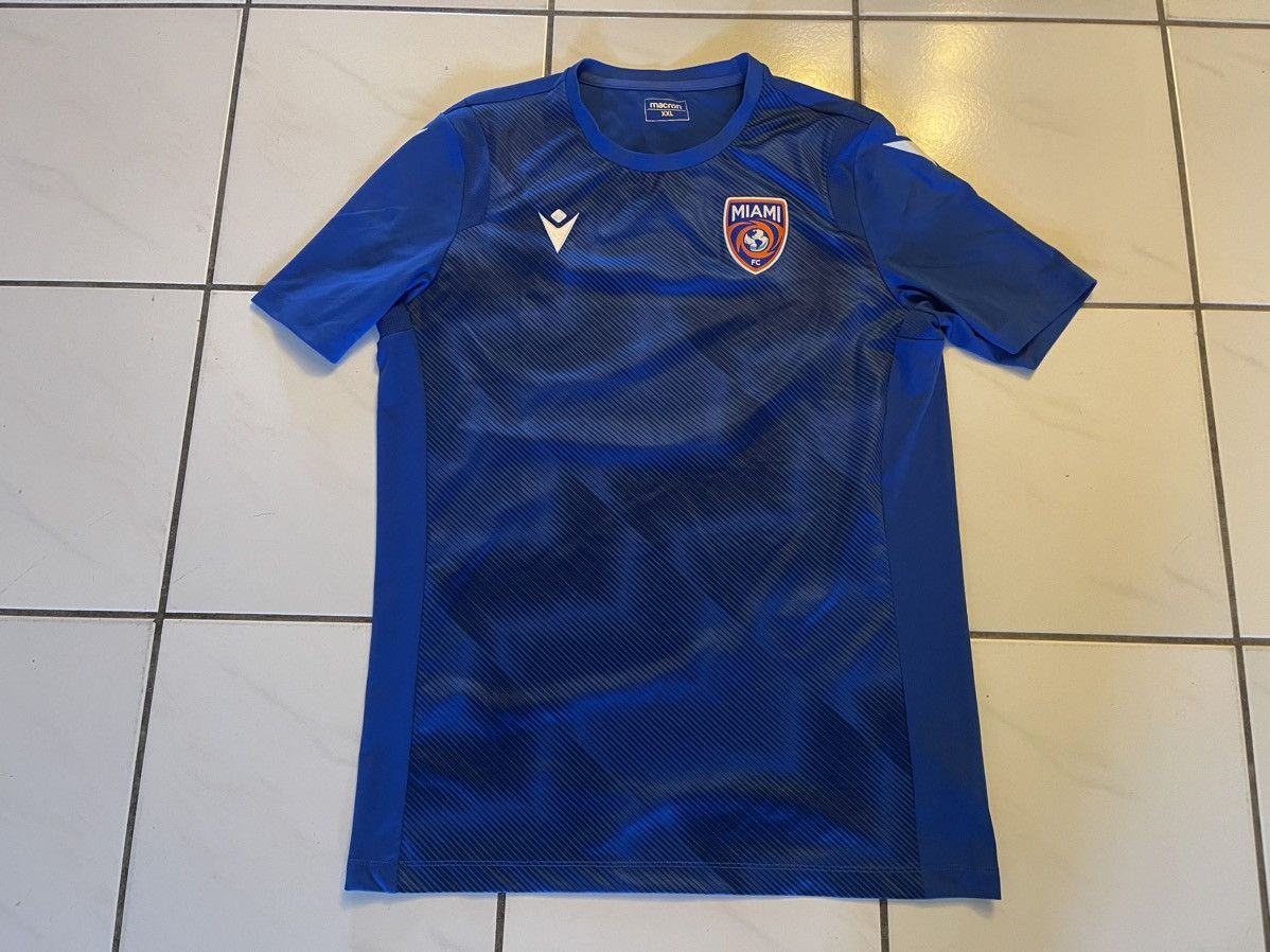Macron Men’s Macron MPerformance NASL Miami FC Soccer Jersey XXL Size US XXL / EU 58 / 5 - 1 Thumbnail