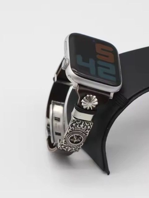 Jewelry Apple Watch PU Leather Band - 40 mm Size ONE SIZE - 4 Thumbnail
