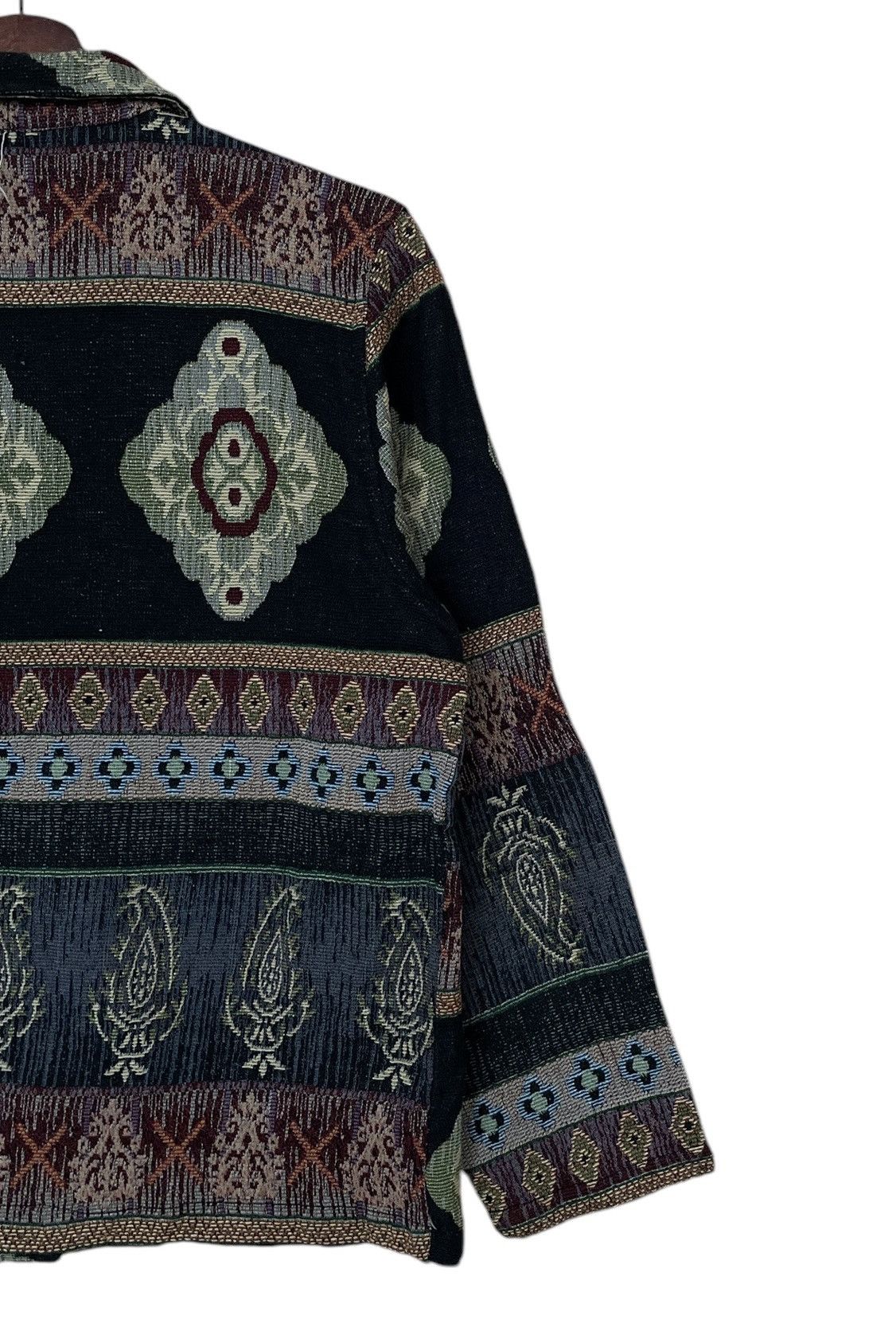 Japanese Brand × Vintage Vintage Japanese Brand Jane Ashley Navajo Fleece 2000s Size US M / EU 48-50 / 2 - 6 Thumbnail