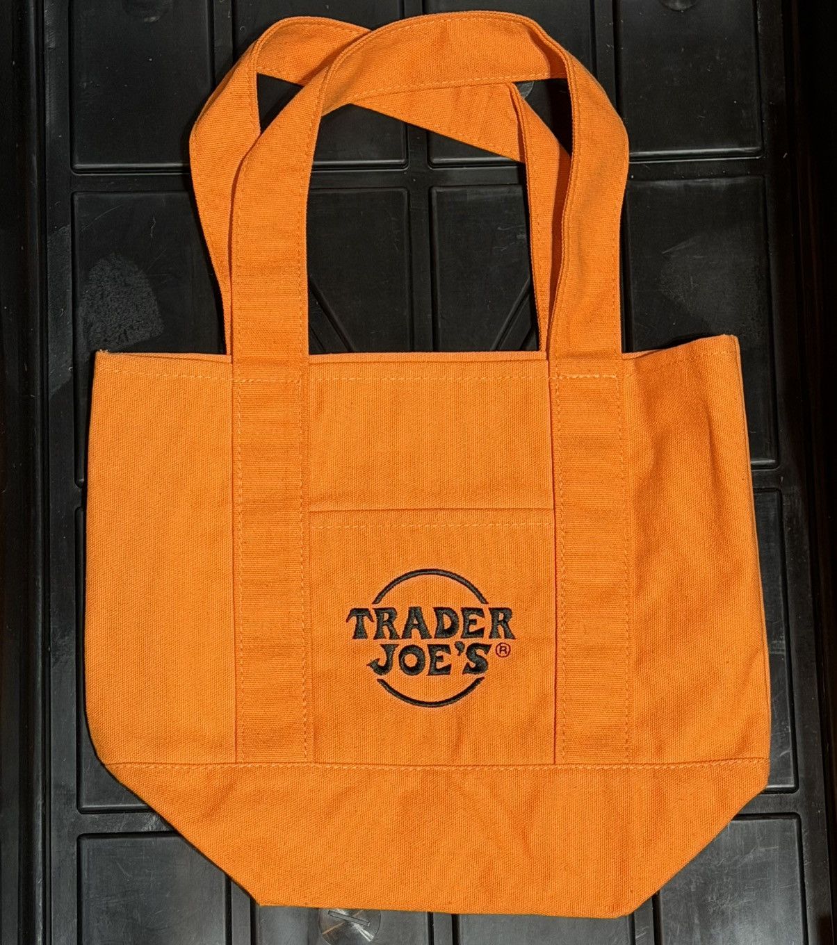 Other Trader Joes Mini Tote Bag Orange Size ONE SIZE - 1 Thumbnail