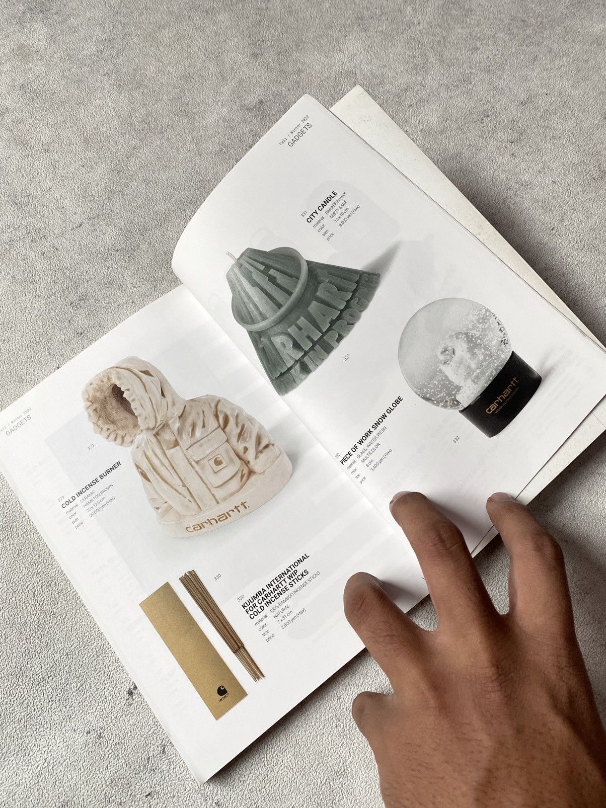Carhartt CARHARTT WIP FALL / WINTER 2022 LOOKBOOK Size ONE SIZE - 9 Thumbnail