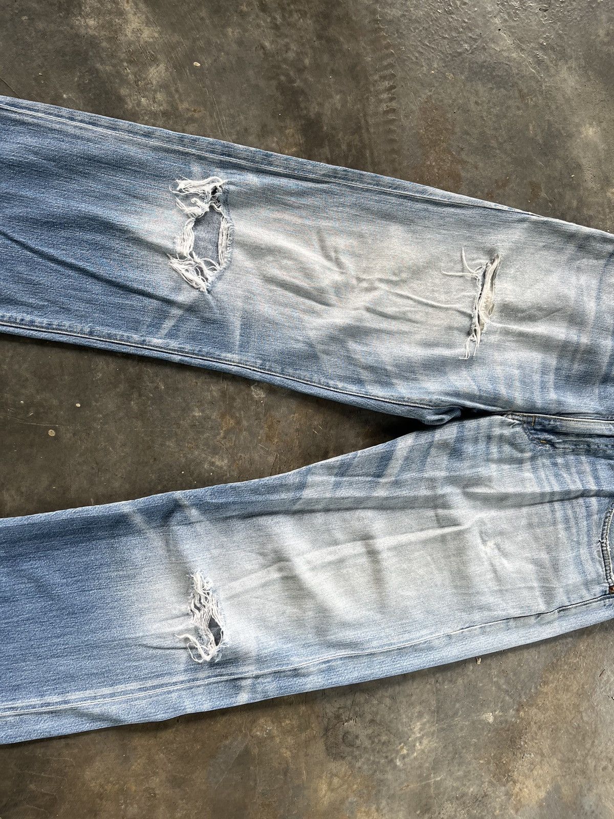 Gap × Vintage Distressed Gap Denim Size US 32 / EU 48 - 5 Thumbnail