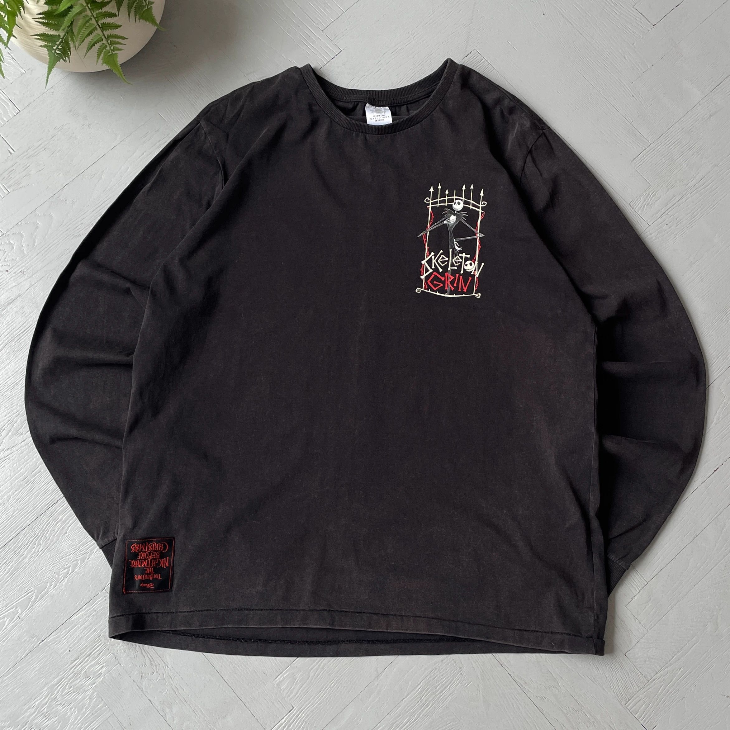 Vintage The Pumpkin King Movie Cartoon Long Sleeve Opium Size US L / EU 52-54 / 3 - 1 Thumbnail