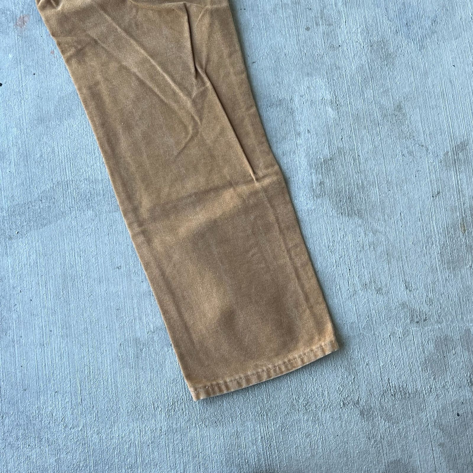 Carhartt × Vintage Carhartt brown double knee work wear carpenter pants Size US 31 - 9 Thumbnail
