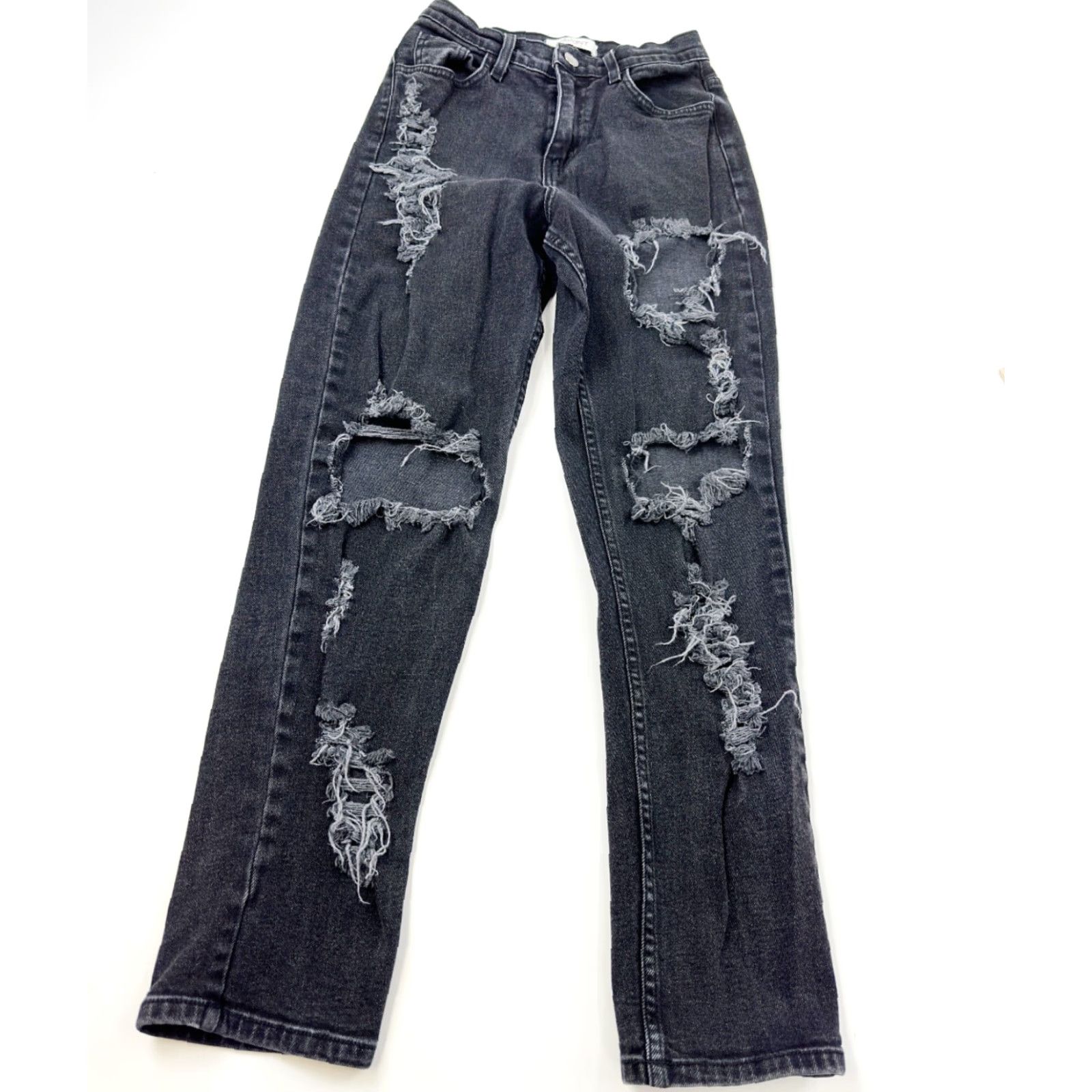 Vintage Vibrant MIU Jeans Women’s 3 Black Skinny Jeans Juniors Women Size 3 Black Size 26" / US 2 / IT 38 - 2 Thumbnail