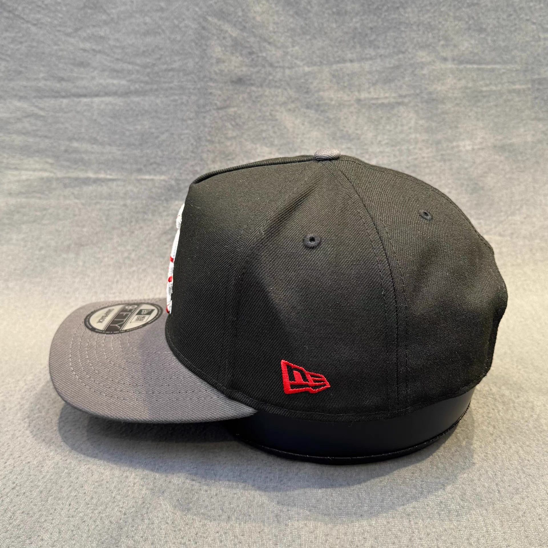 New Era New Era Baseball Cap Flat Brim Hat Q5 Size ONE SIZE - 2 Thumbnail
