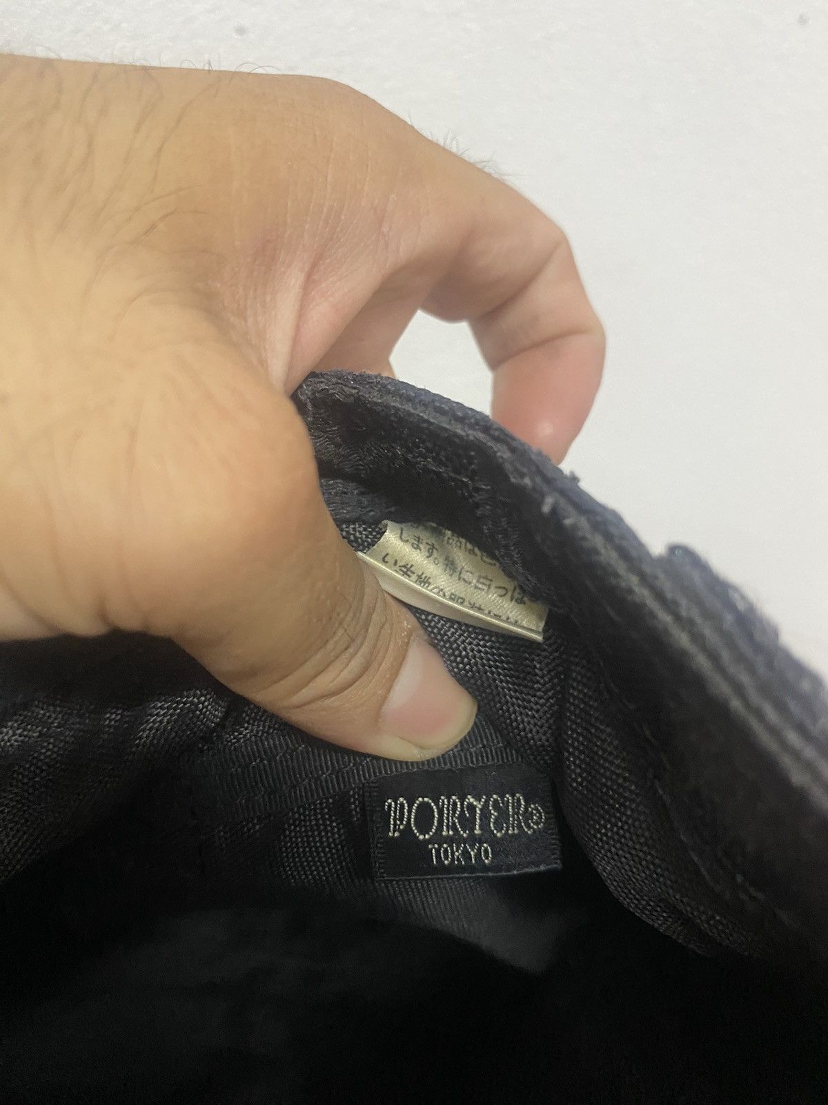 Japanese Brand × Porter × Vintage VINTAGE PORTER YOSHIDA BLACK TONAL STRIPED CANVAS BAG Size ONE SIZE - 13 Thumbnail