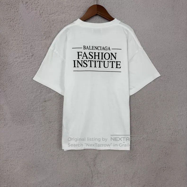 Balenciaga Balenciaga Fashion letter print short-sleeved Size US XS / EU 42 / 0 - 2 Thumbnail