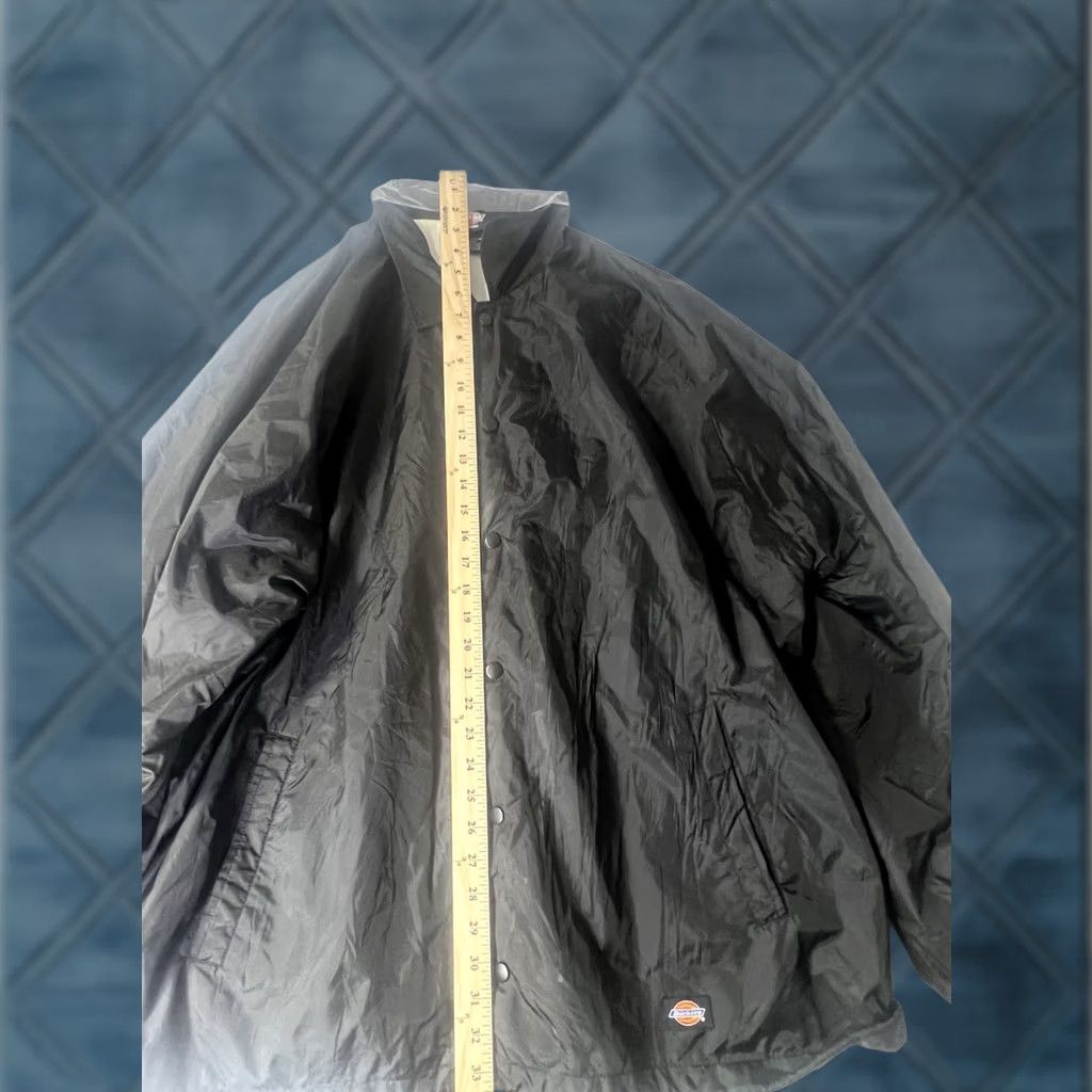 Dickies Dickies Snap On Men’s Jacket Windbreaker Solid Black XL Long Sleeve Mens Jacket Size US XL / EU 56 / 4 - 1 Thumbnail