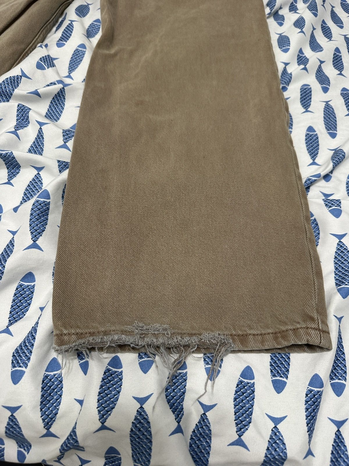 Zara Zara Brown Baggy Pants Size US 30 / EU 46 - 5 Thumbnail