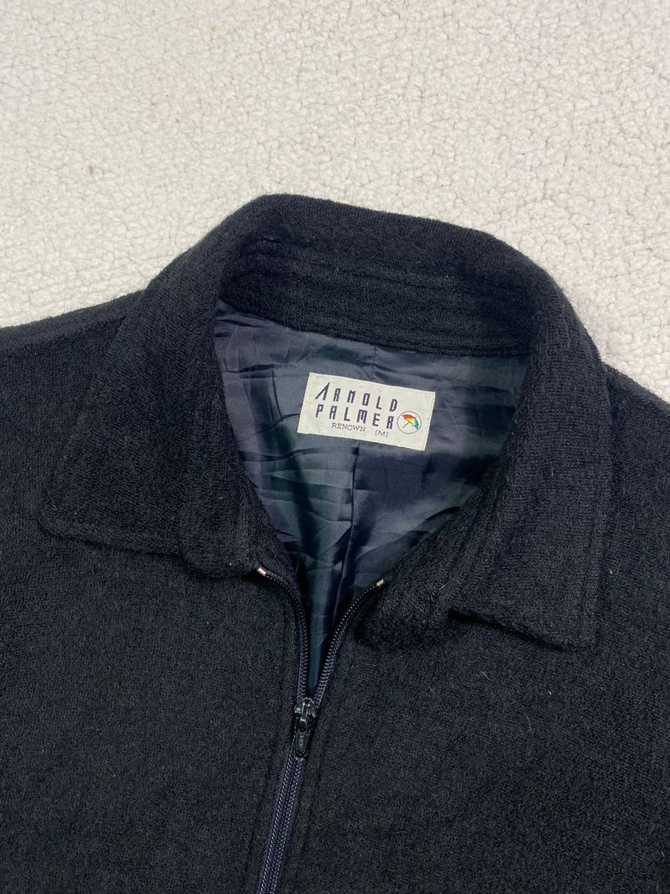 Japanese Brand × Vintage Arnold Palmer Knit Wool Jacket Size US S / EU 44-46 / 1 - 5 Thumbnail