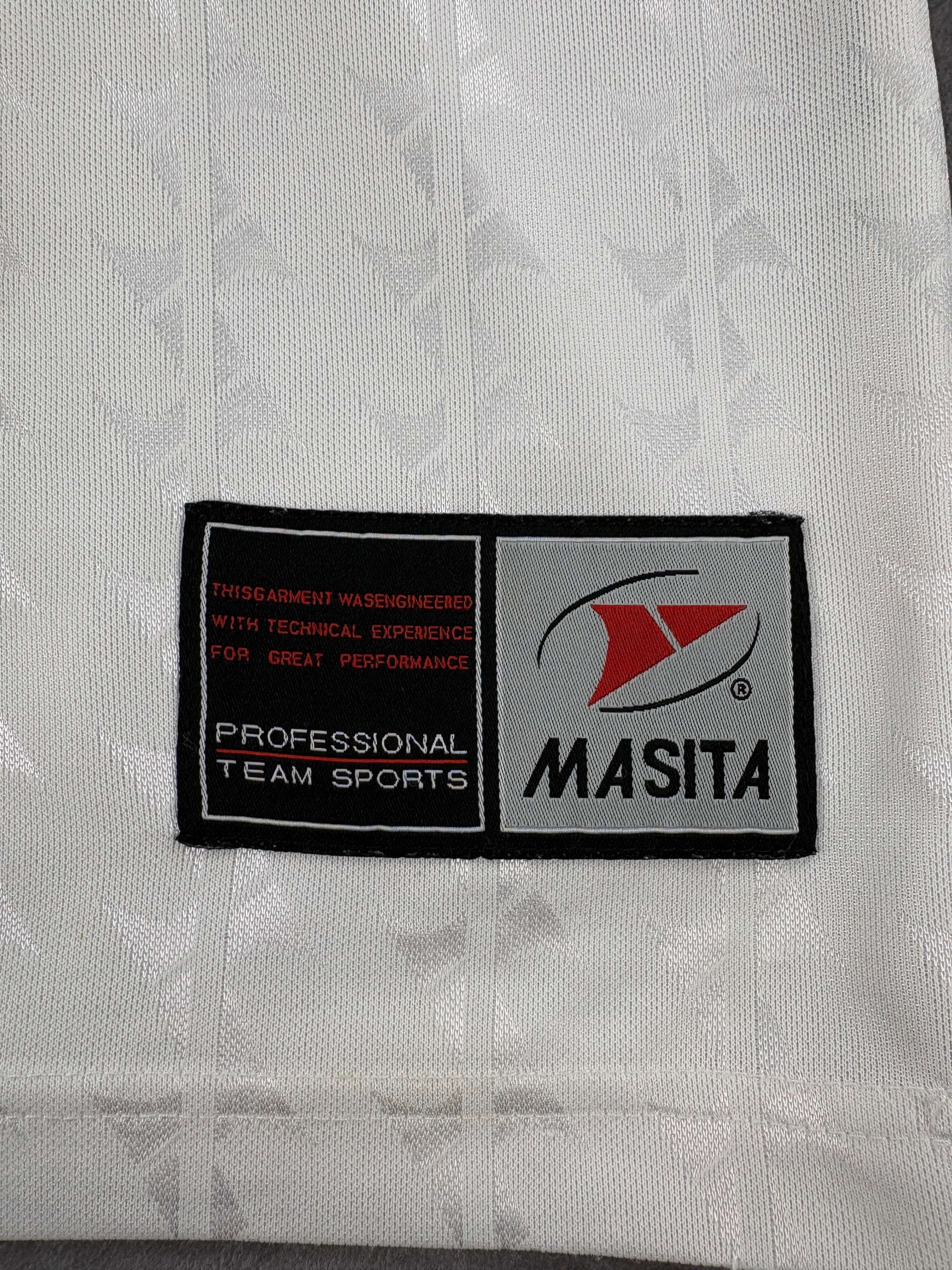 Other Blau-Weiß Linz 2004-05 Masita away #3 football jersey XL/XXL Size US XL / EU 56 / 4 - 6 Thumbnail