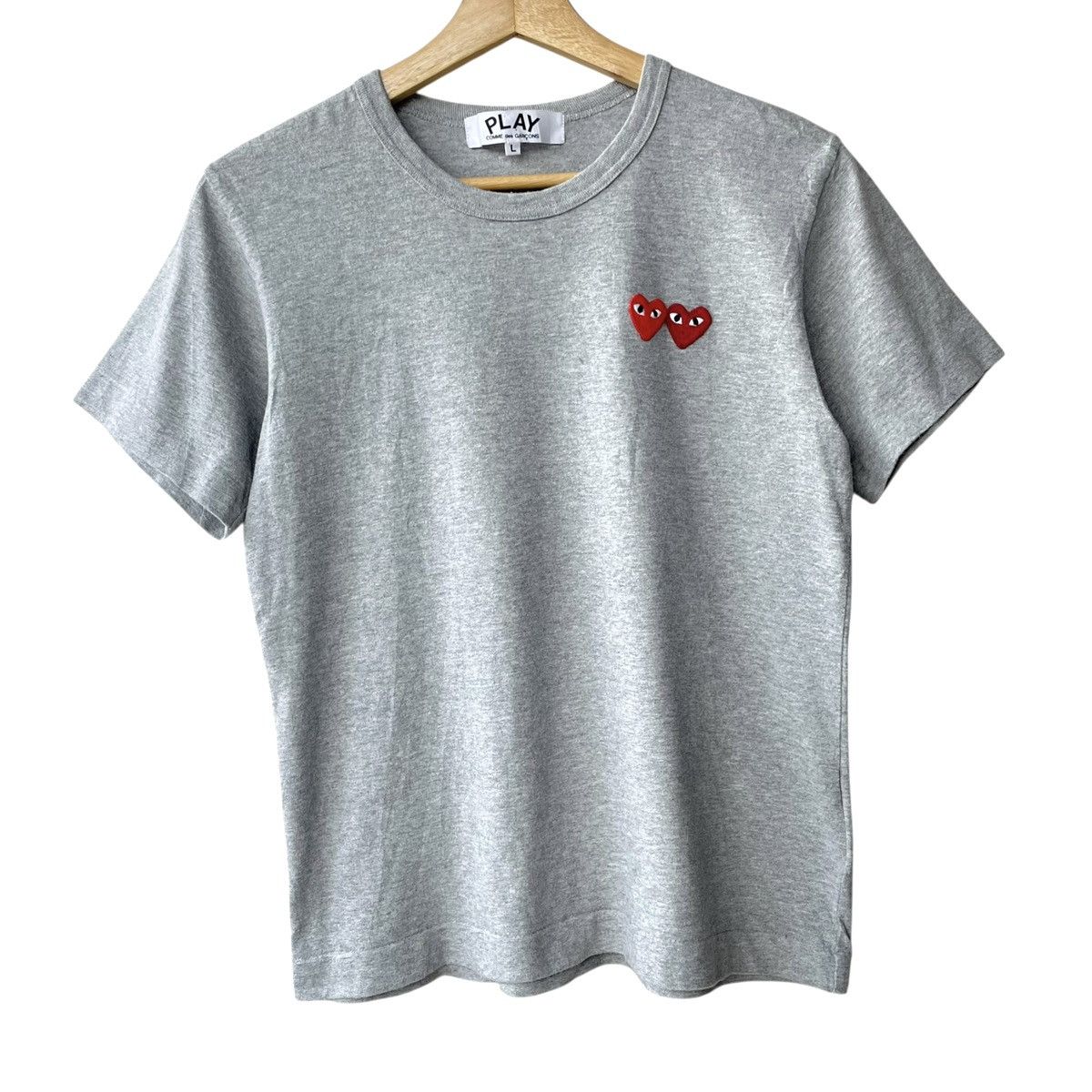 Comme des Garcons PLAY Comme des Garcons CdG Play Japan Small Logo WMN Tee Size L / US 10 / IT 46 - 1 Thumbnail