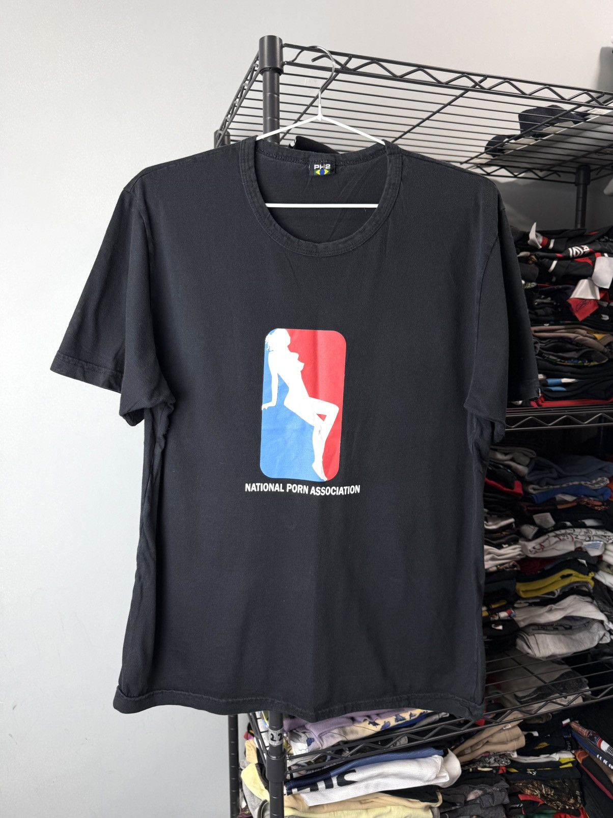 Rap Tees Vintage National Porn Association T Shirt Porn Star Size US M / EU 48-50 / 2 - 1 Thumbnail