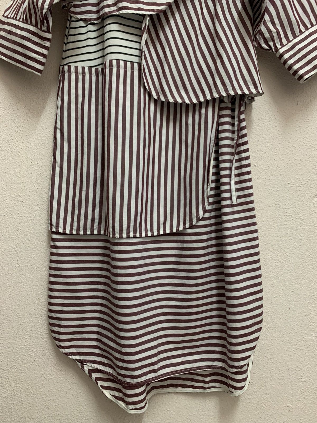 Issey Miyake TSUMORI CHISATO By Issey Miyake Sample Stripe Maxi Dress Size S / US 4 / IT 40 - 3 Thumbnail
